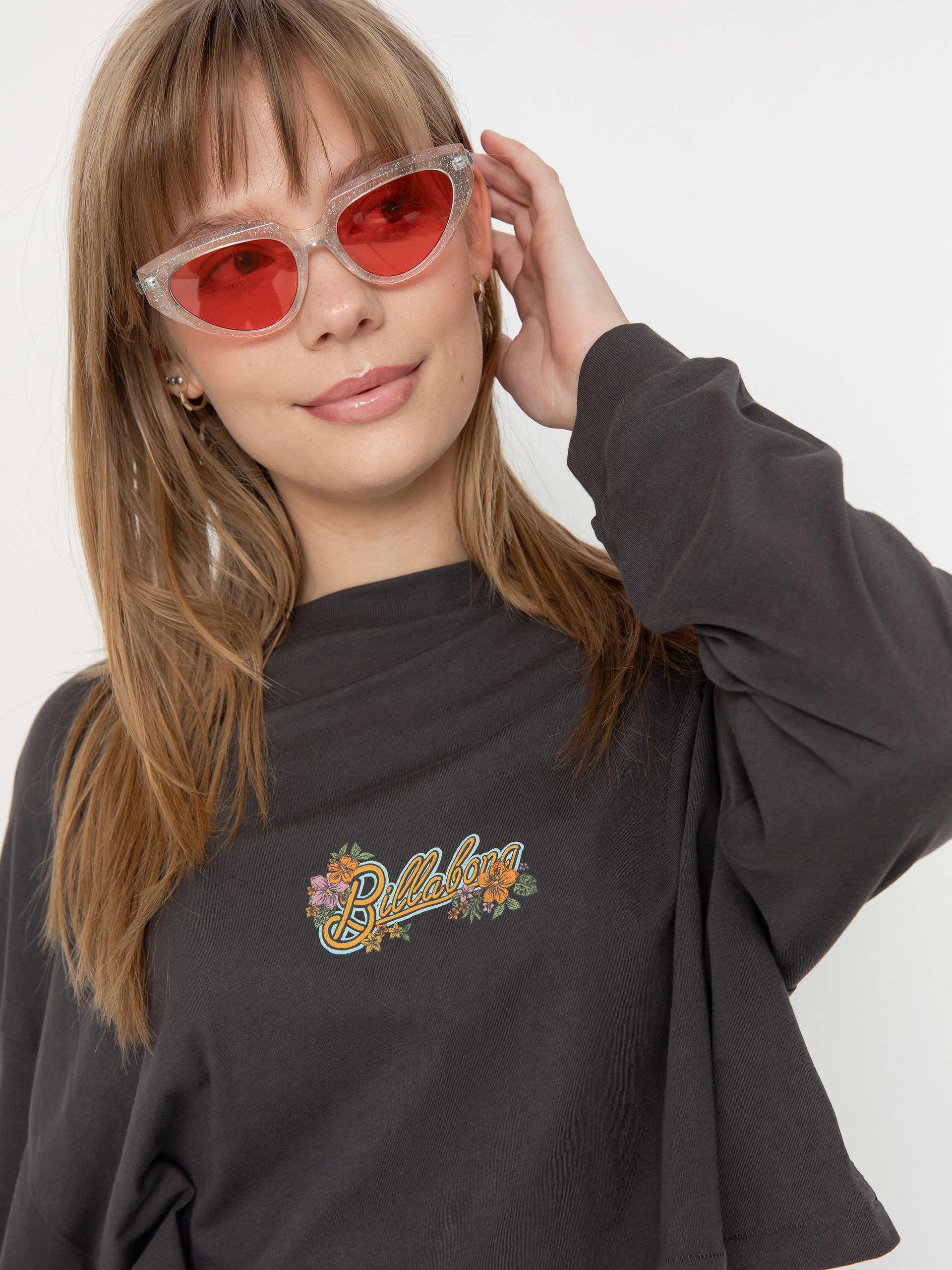 Póló Billabong Beach Boyfriend Crop Wmn (black sands)