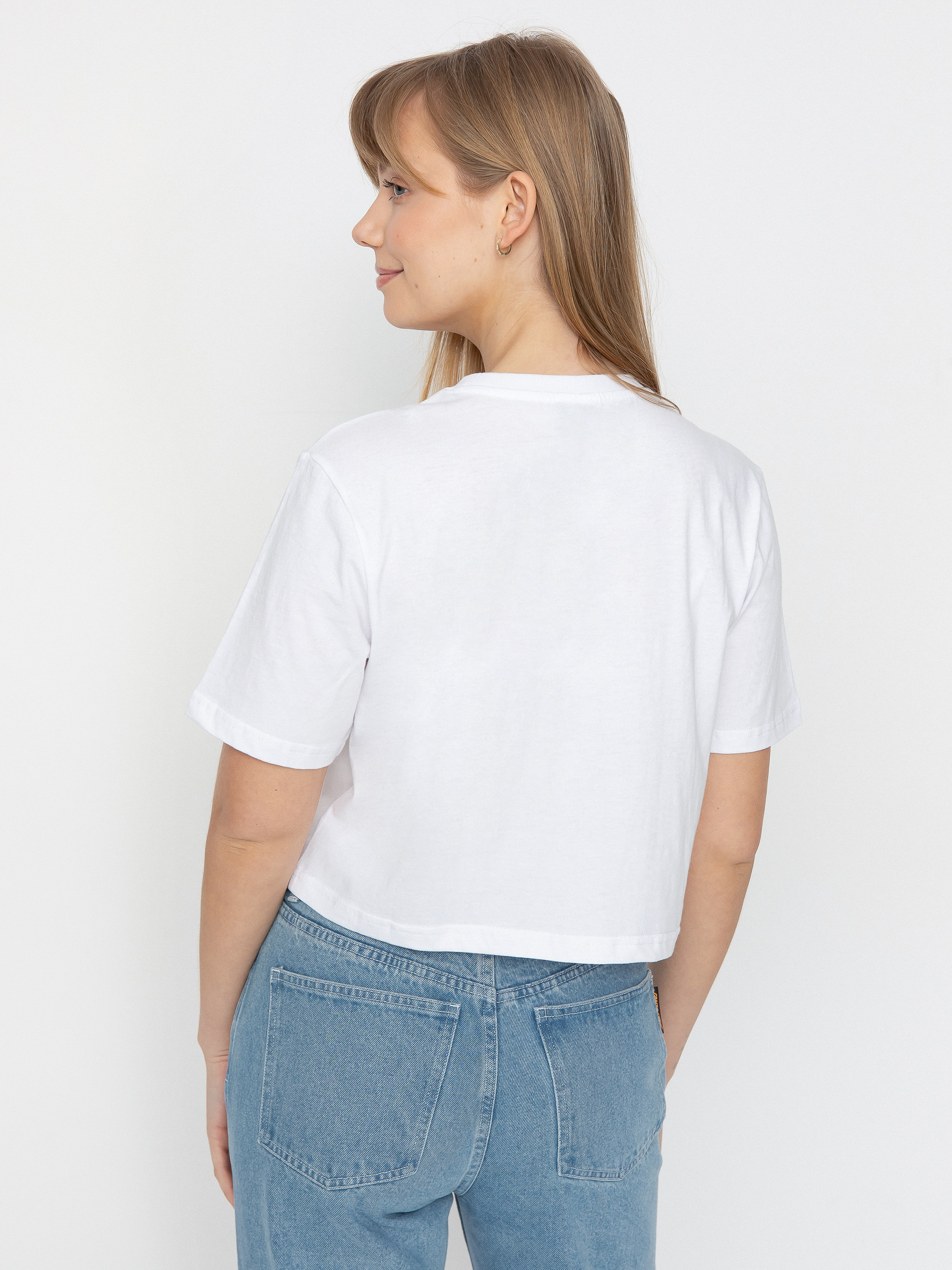 Póló Santa Cruz Delfino Devil Mask Front Wmn (white)