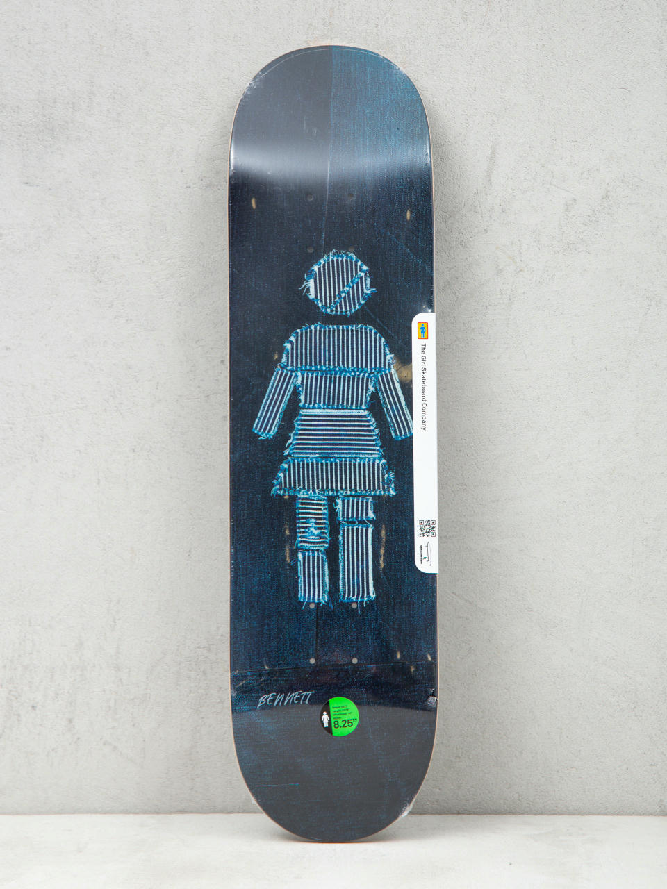 Girl Skateboard Bennett Scraps Gördeszka lap (navy)