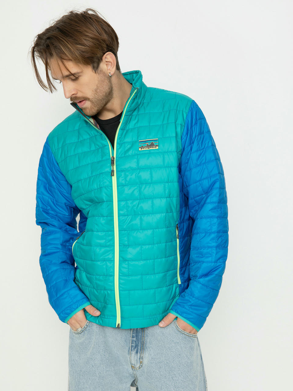 Patagonia Nano Puff Dzseki (subtidal blue)