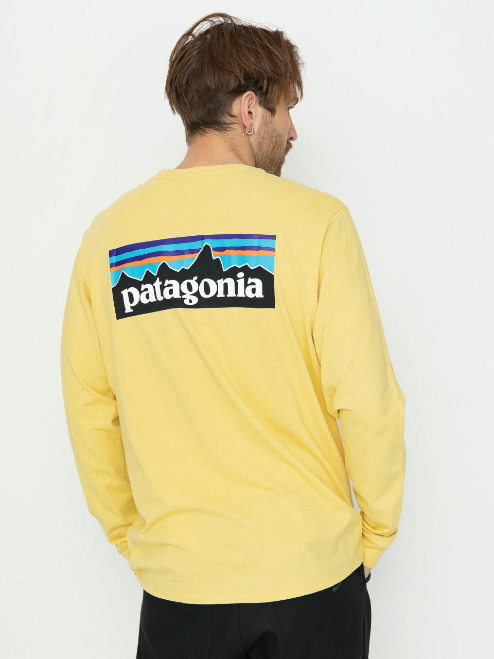 Patagonia P-6 Logo Responsibili Hosszú ujjú felső (milled yellow)