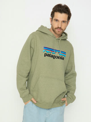 Patagonia P-6 Logo Uprisal HD Kapucnis pulóver (buckhorn green)