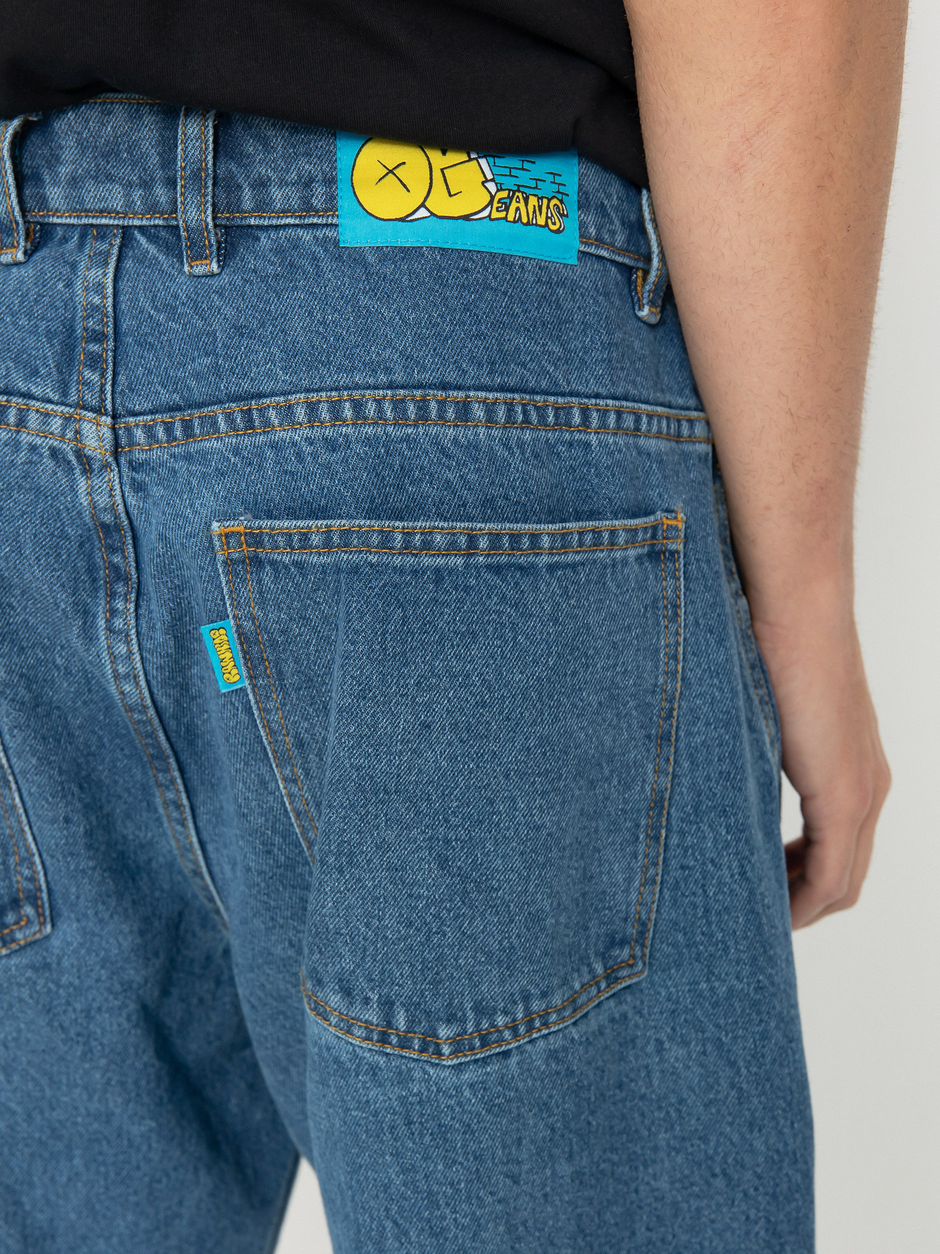 Raw Hide Skateboards OG Jeans Kisnadrág (denim blue)