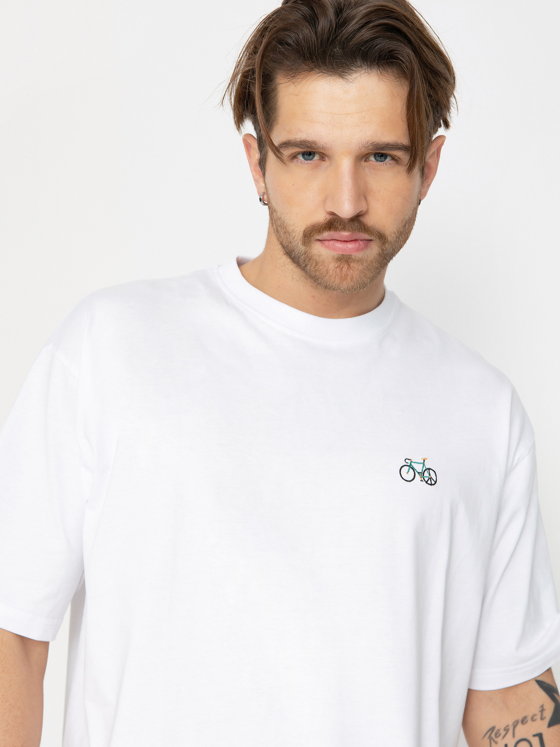 Iriedaily Peaceride Emb Póló (white)
