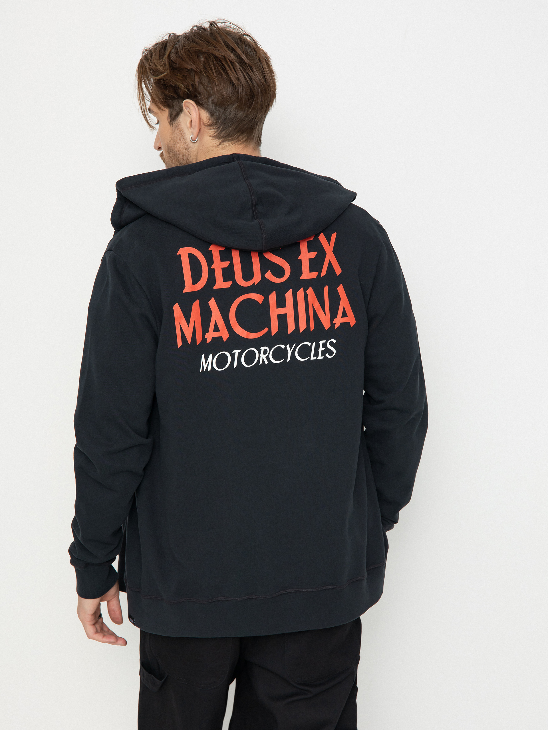 Deus Ex Machina Chinchilla HD Kapucnis pulóver (black)