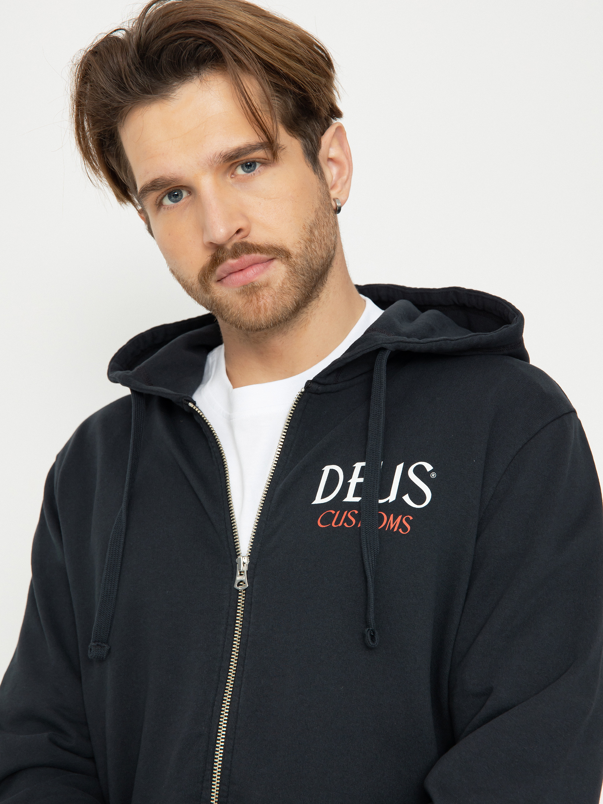 Deus Ex Machina Chinchilla HD Kapucnis pulóver (black)