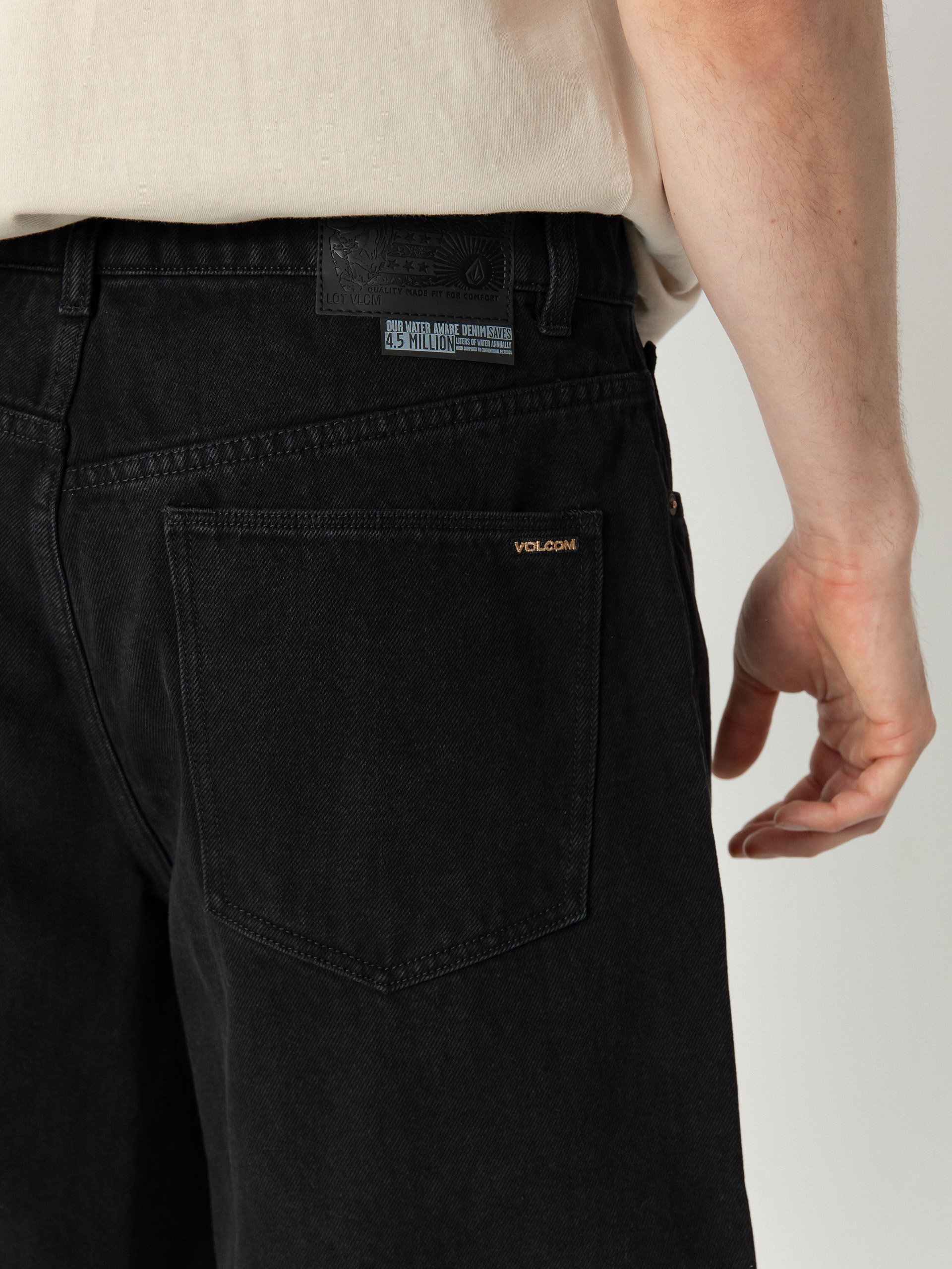 Rövidnadrág Volcom Billow (black)