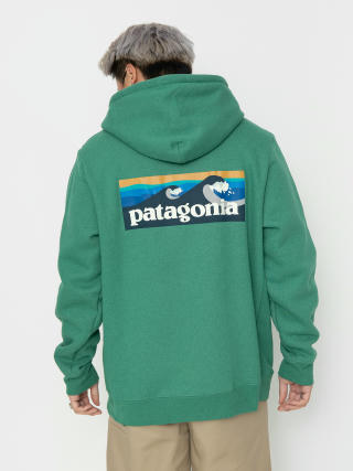 Kapucnis pulóver Patagonia Boardshort Logo Uprisal HD (gather green)