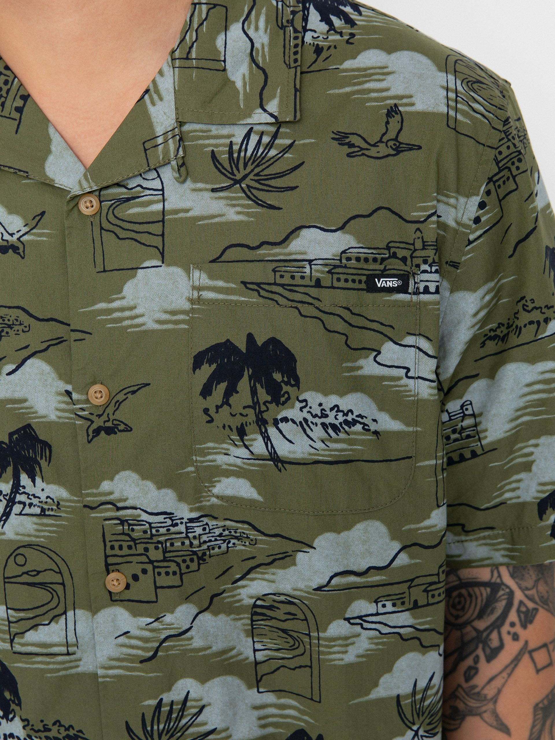 Vans Davista Woven Ing (olivine)