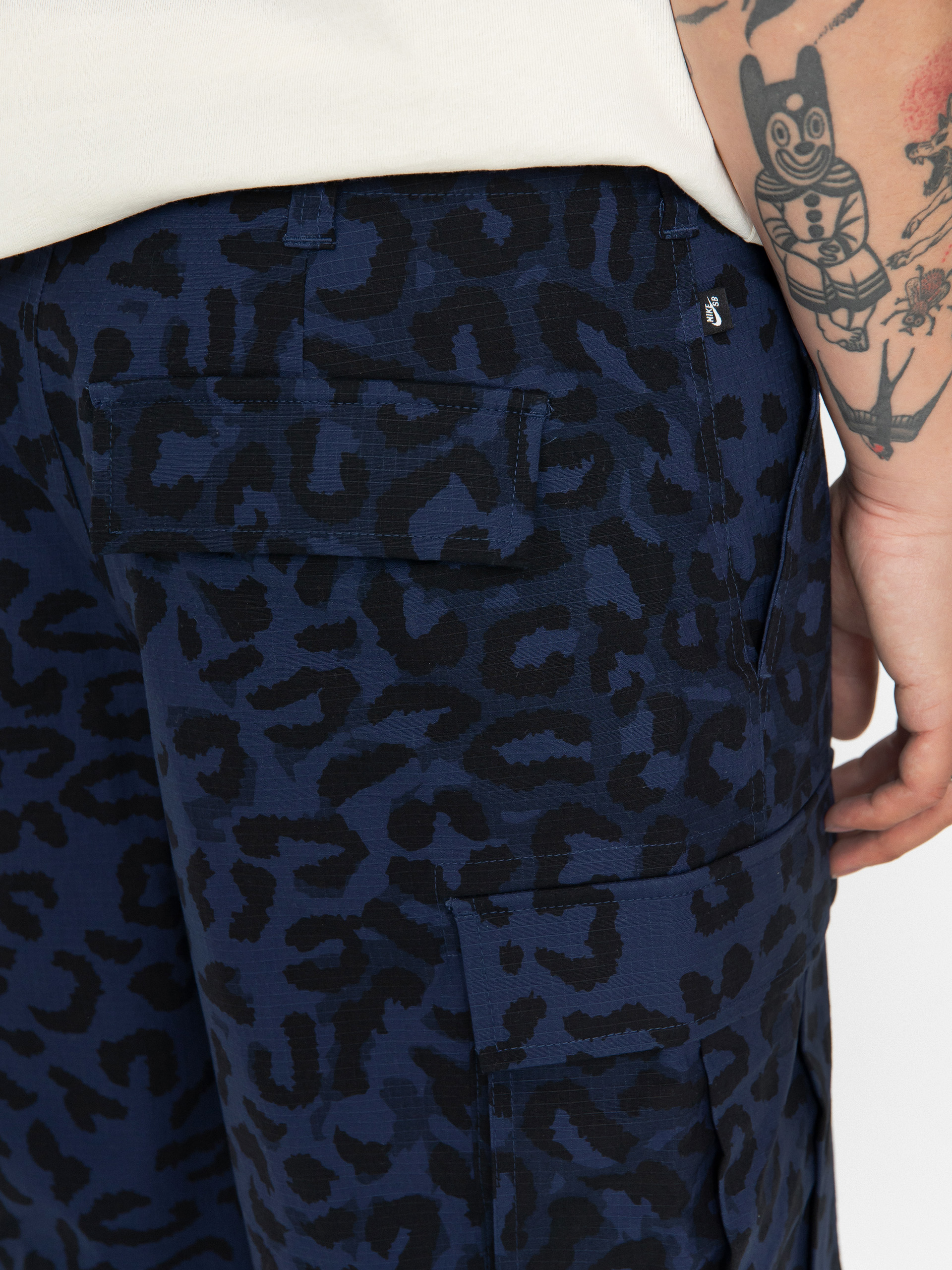 Nike SB Kearny Cargo Aop Rövidnadrág (midnight navy)