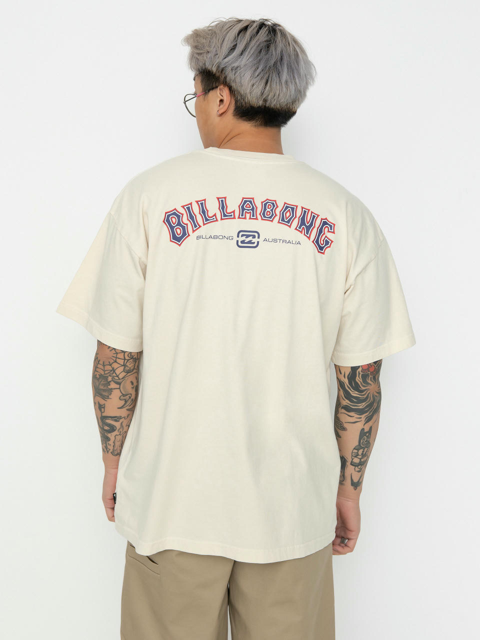 Billabong Arch Wave Og Póló (off white)