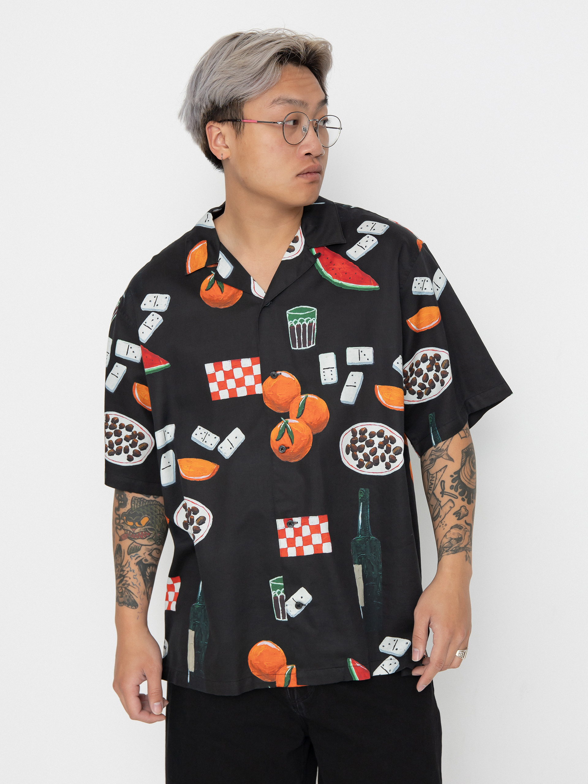 Carhartt WIP Isis Maria Dinner Ing (isis maria dinner print/black)