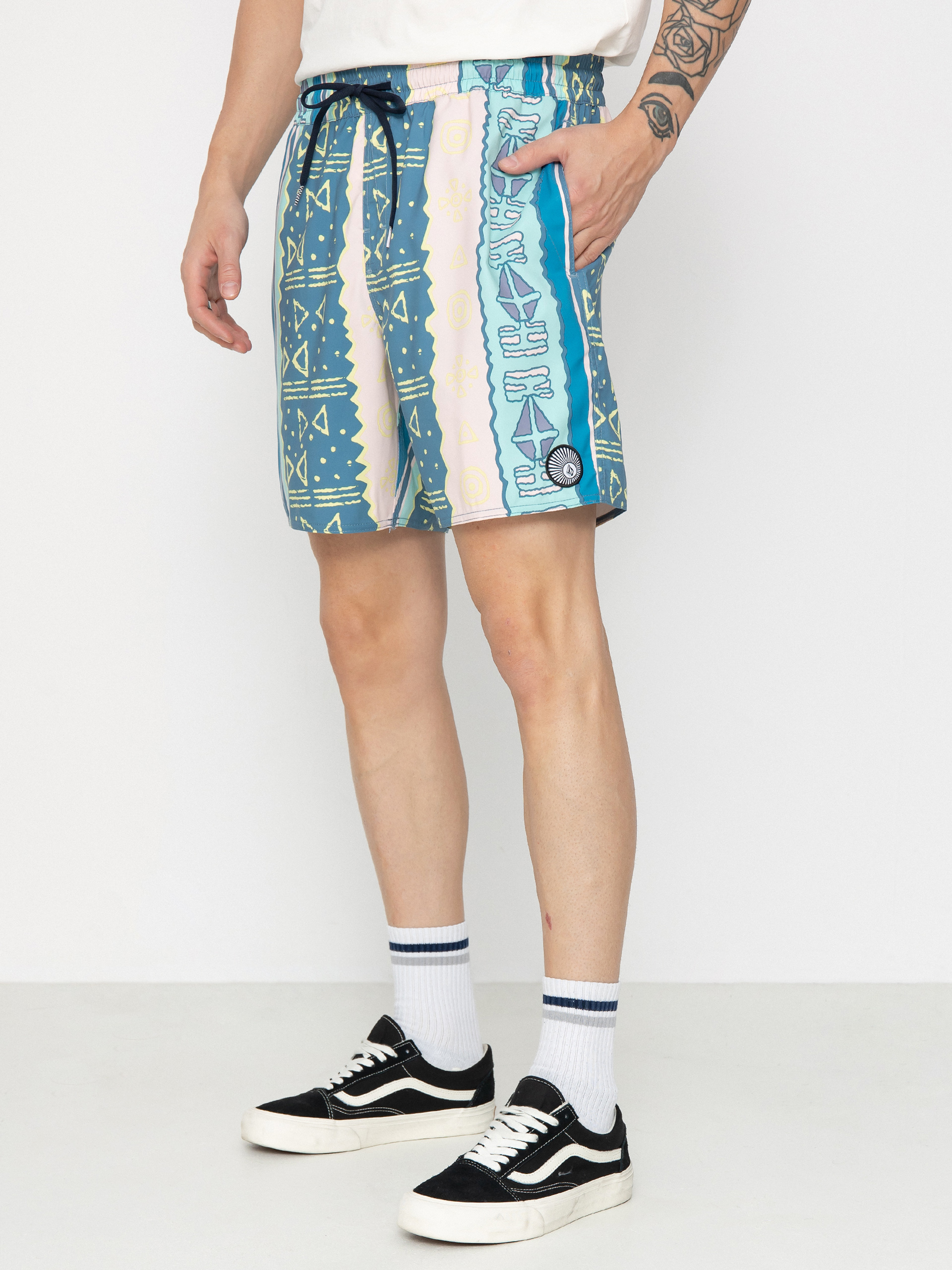 Volcom Lido Print 17 Rövidnadrág