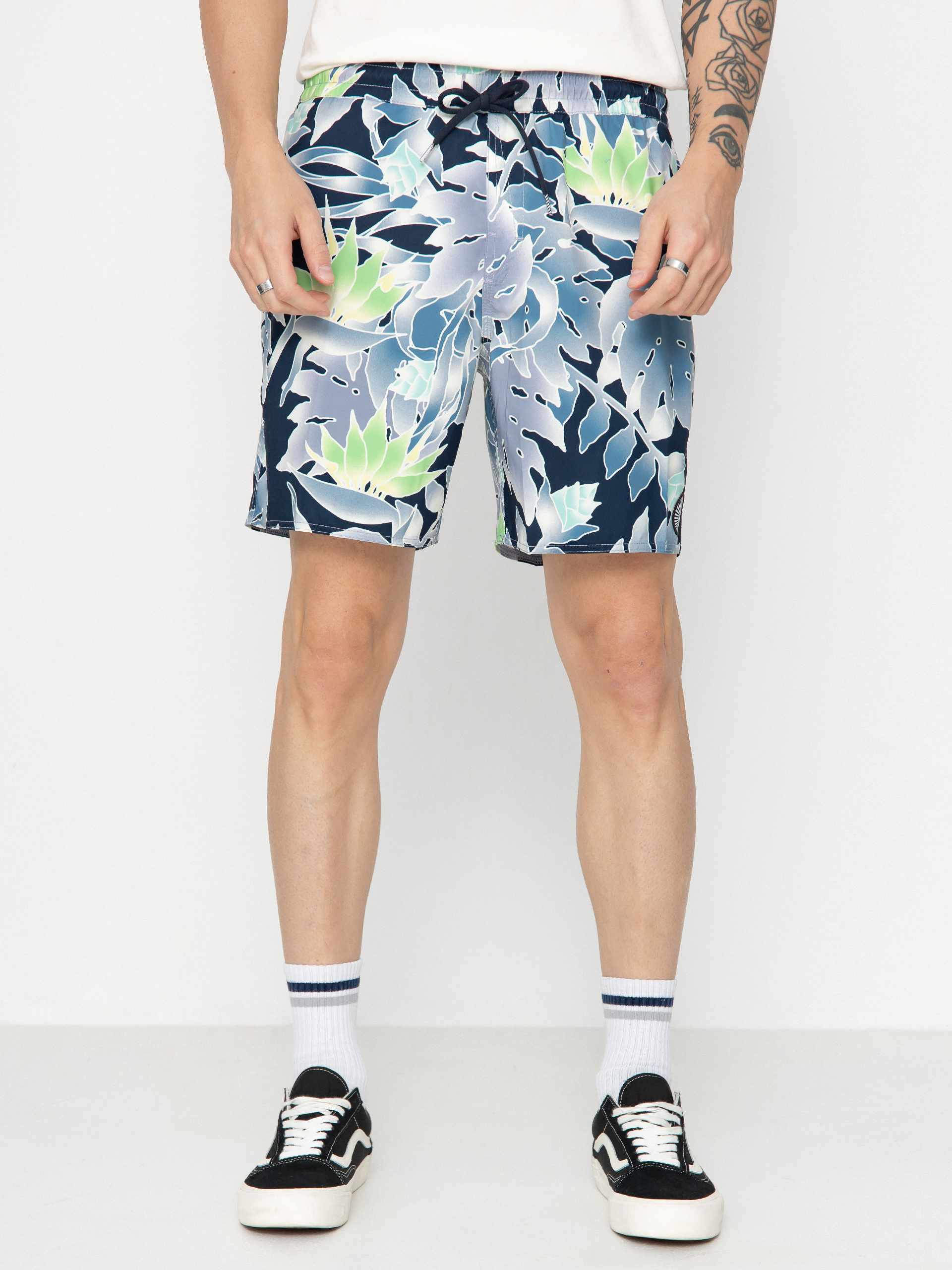 Rövidnadrág Volcom Lido Print 17 (navy)