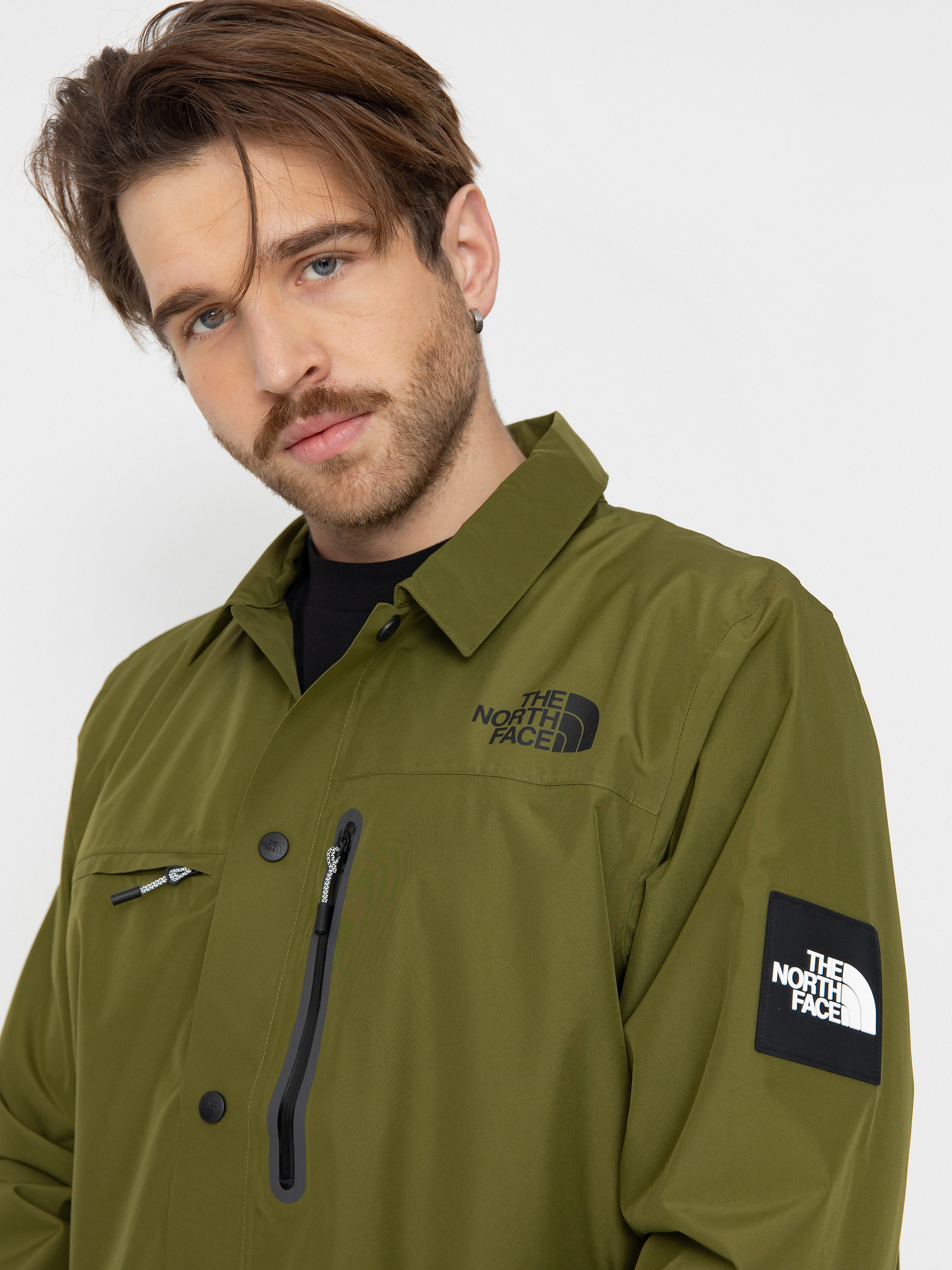 The North Face Amos Tech Overshirt Dzseki (forest olive)