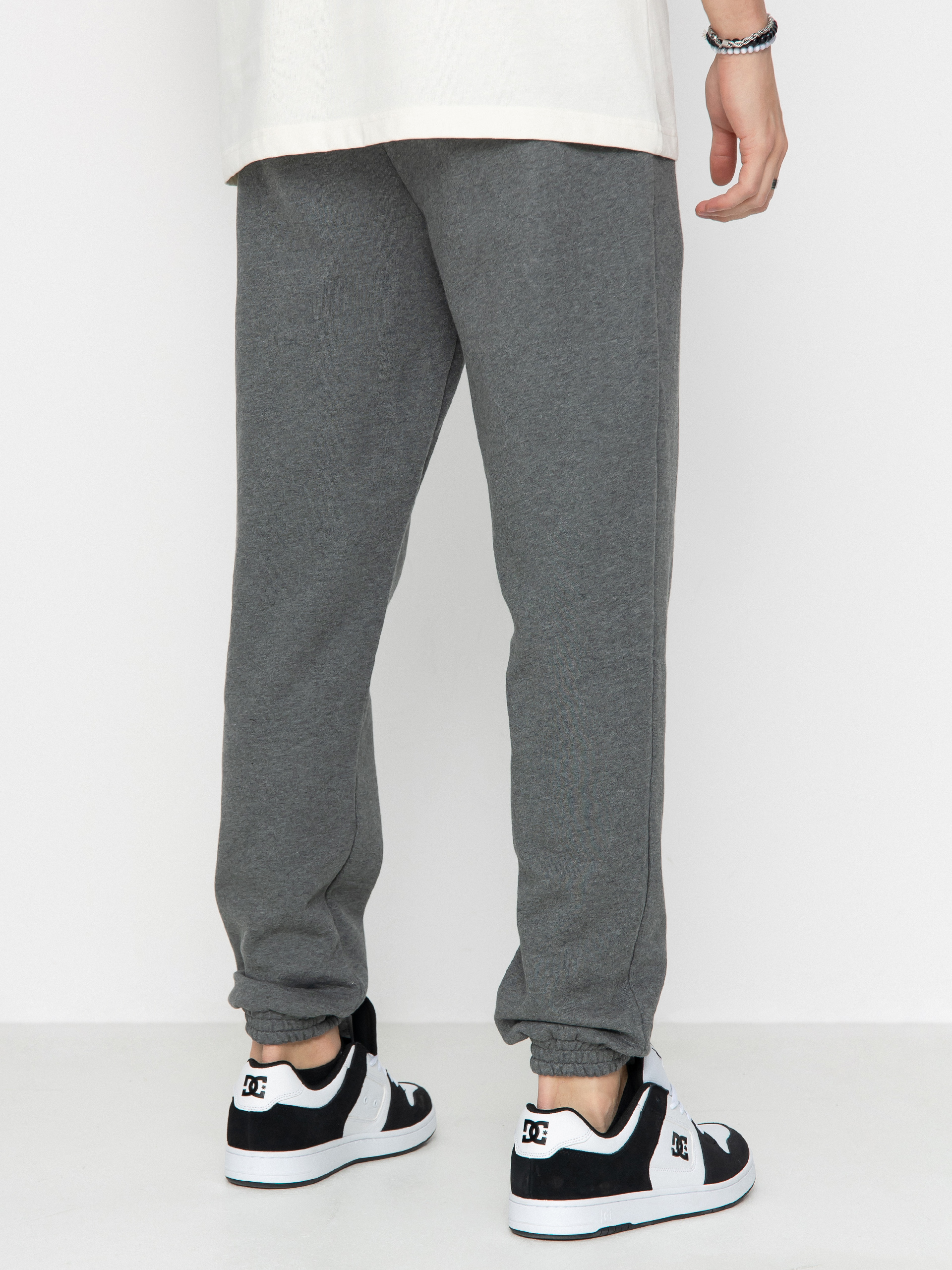 MassDnm Signature Patch Kisnadrág (dk heather grey)