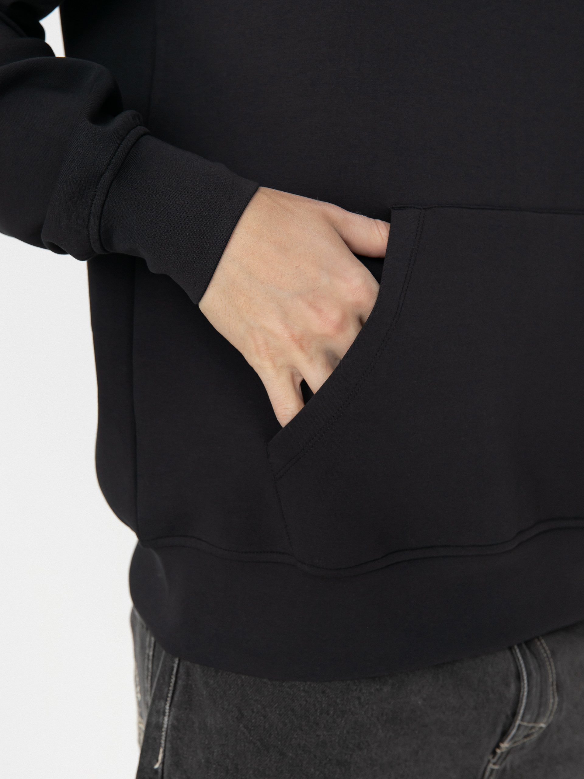 Prosto Logy HD Kapucnis pulóver (black)