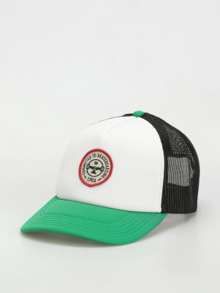Circa C1Rcle Trucker Cap Baseball sapka (white/green)