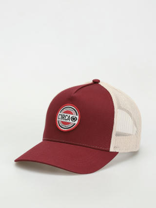 Baseball sapka Circa Premium Rapper Cap (burgundy/stone)