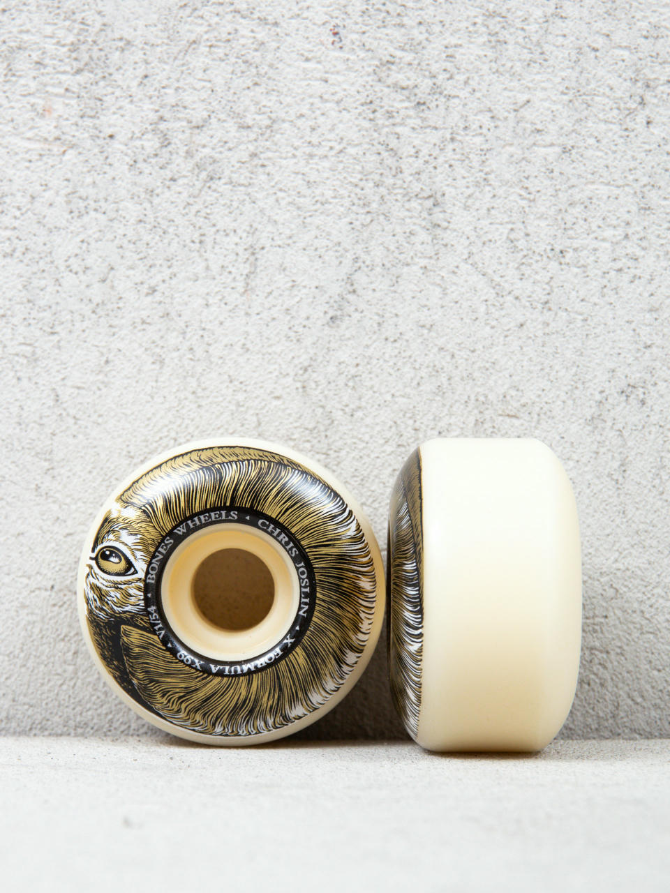 Bones X Formula Joslin Rampage V1 Standard 99A Gördeszka kerék (white/gold/black)