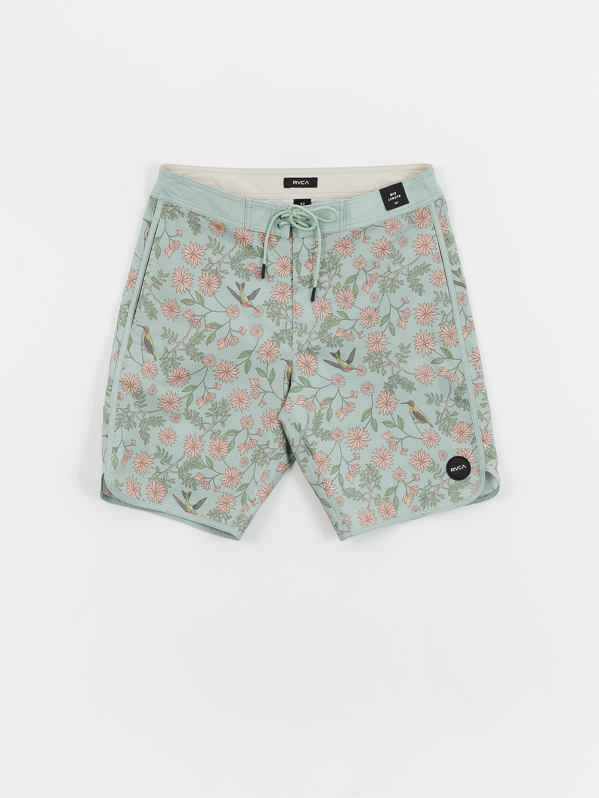 RVCA Arch Trunk Boardshort (green haze)