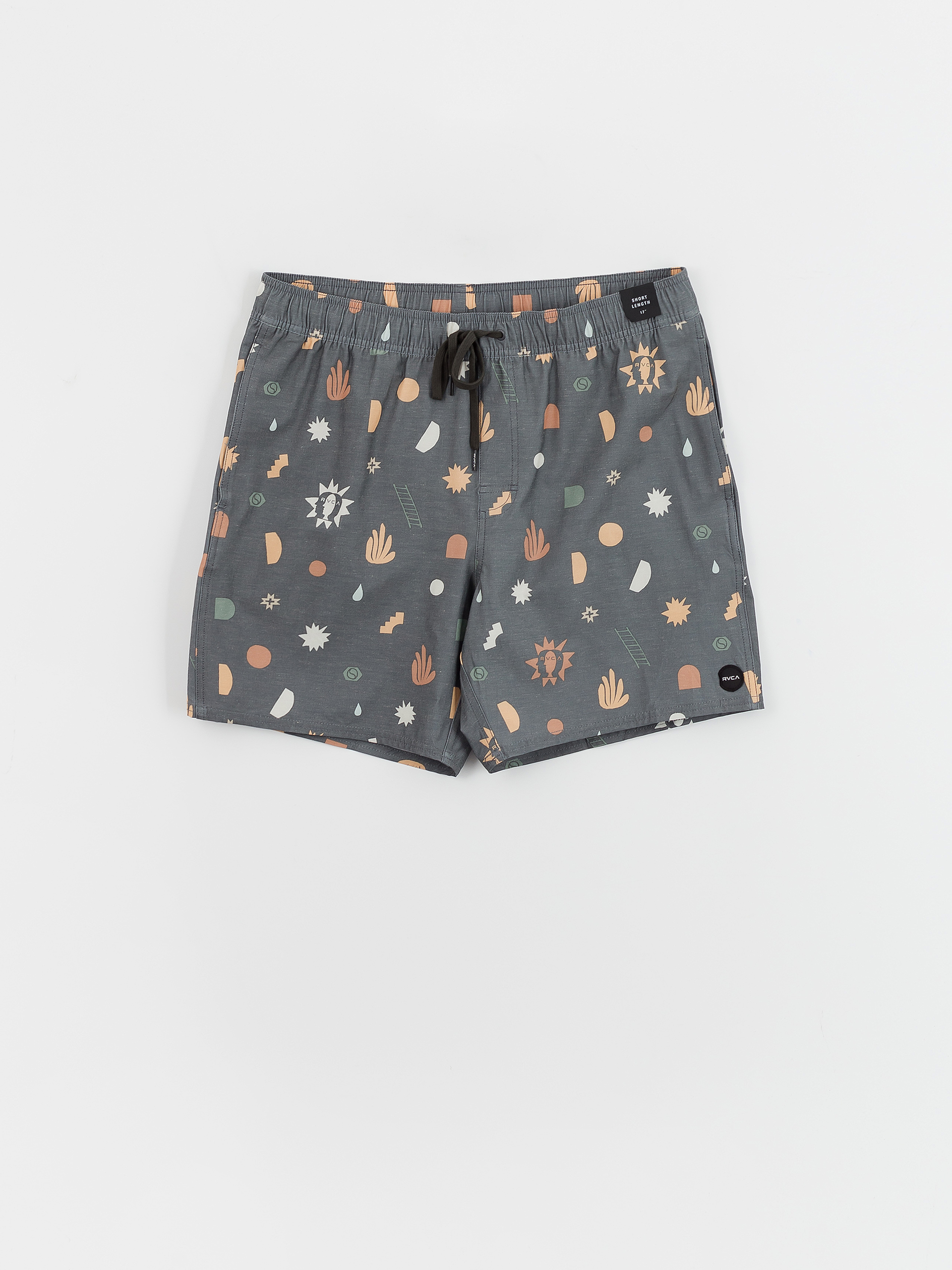 RVCA Atlas Elastic Boardshort (pirate black)