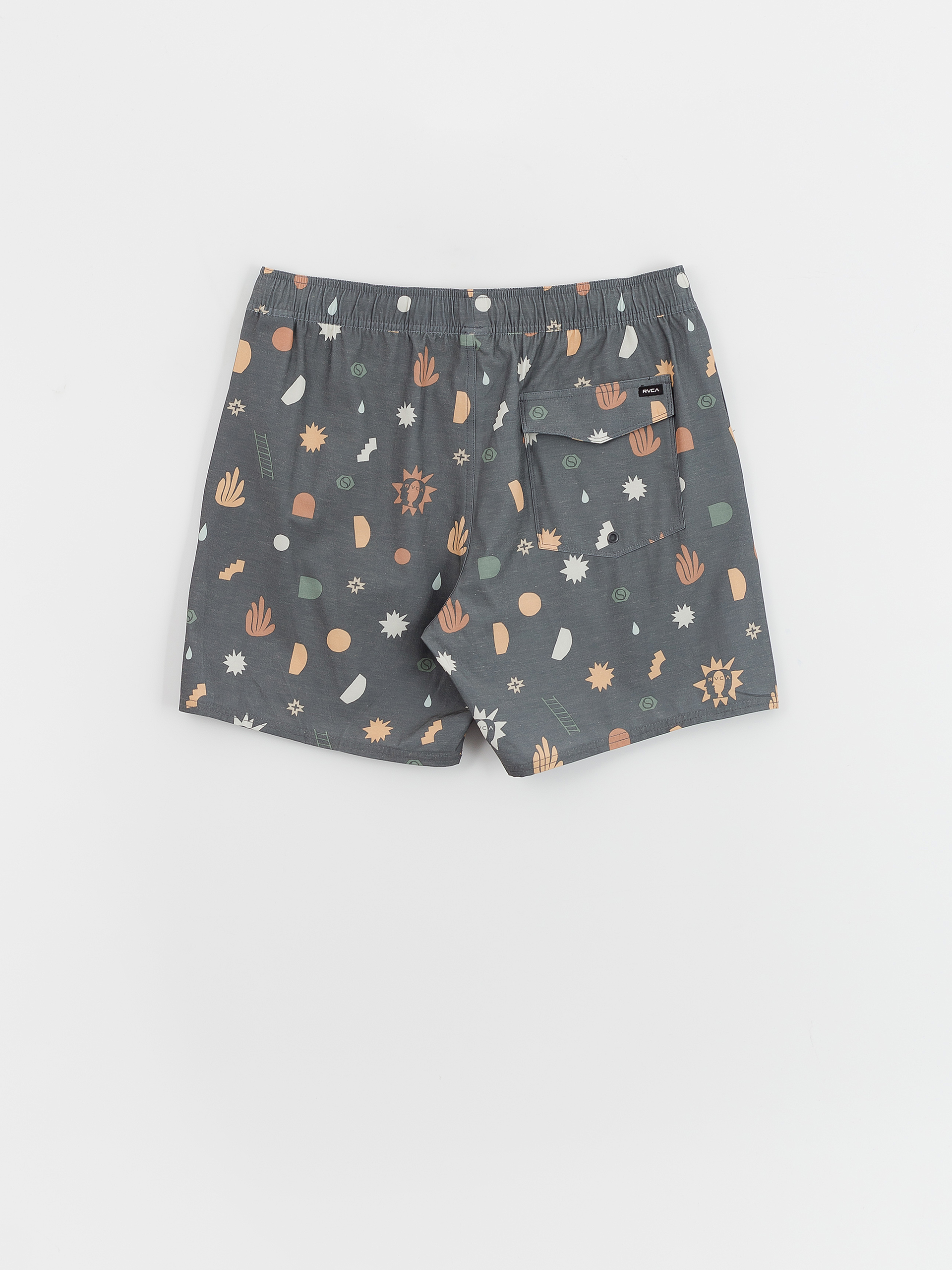 RVCA Atlas Elastic Boardshort (pirate black)
