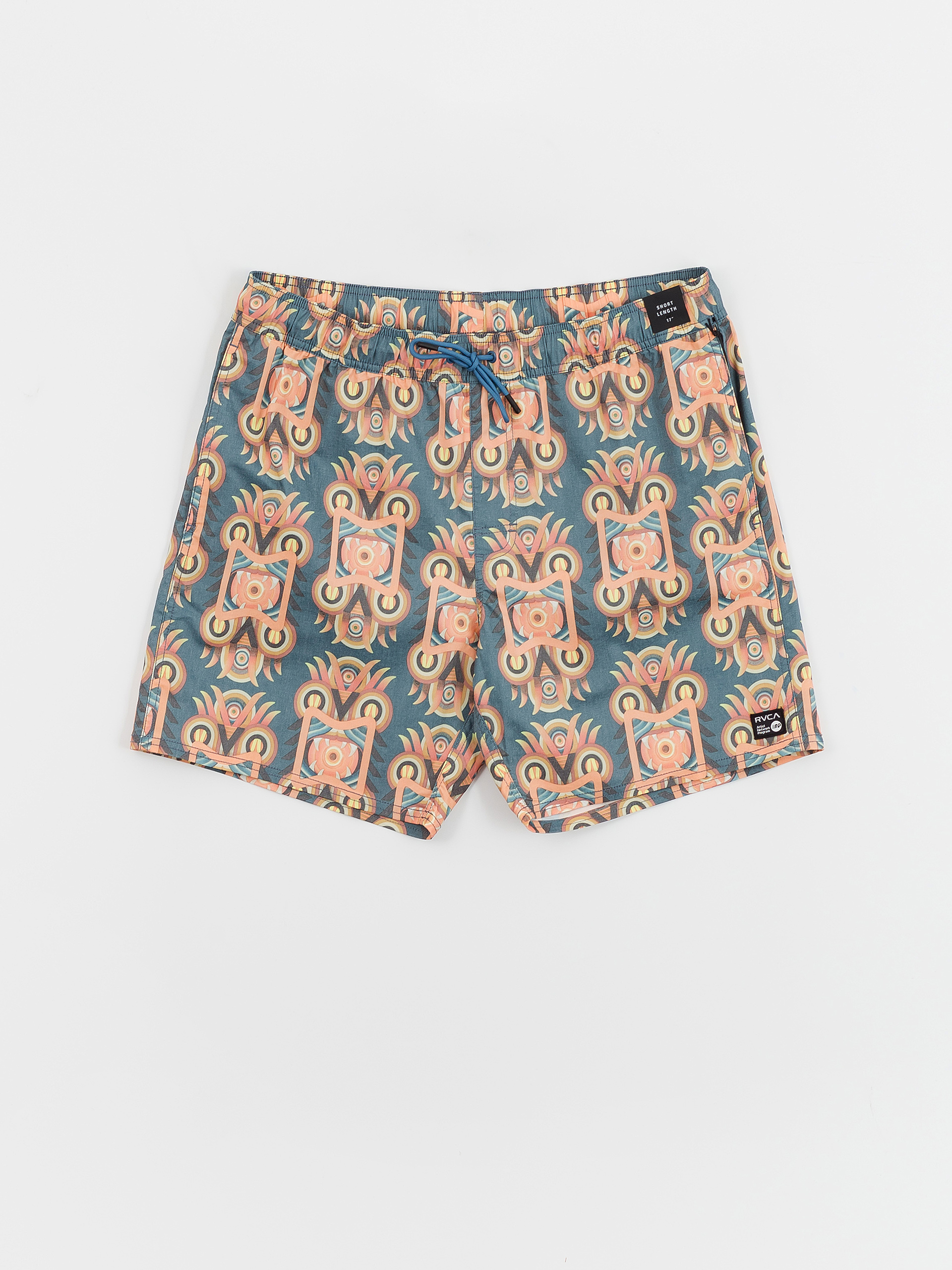 RVCA Redondo Elastic Boardshort (cool blue)