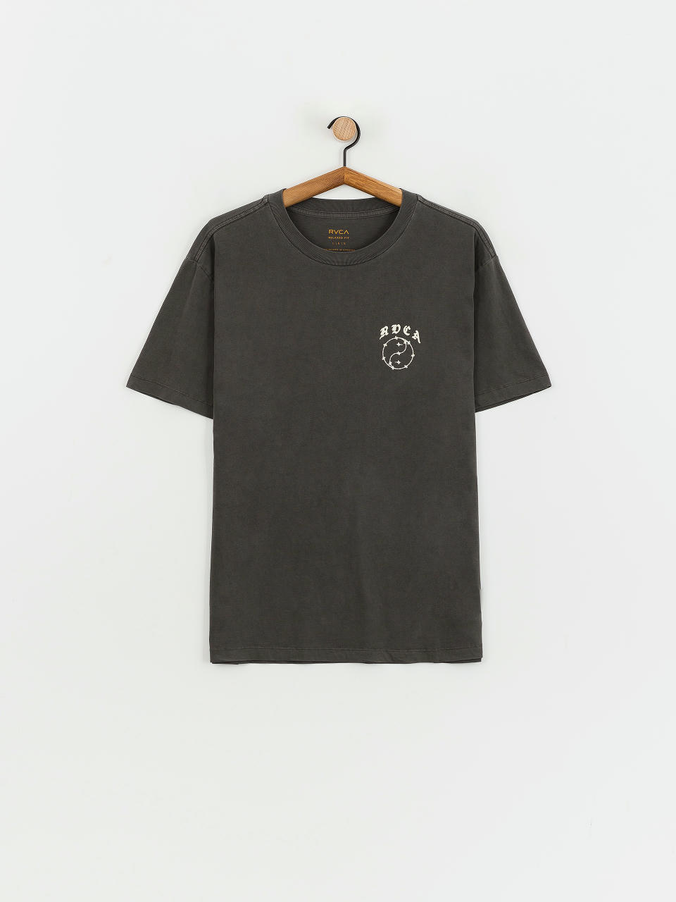 Póló RVCA Lax (washed black)