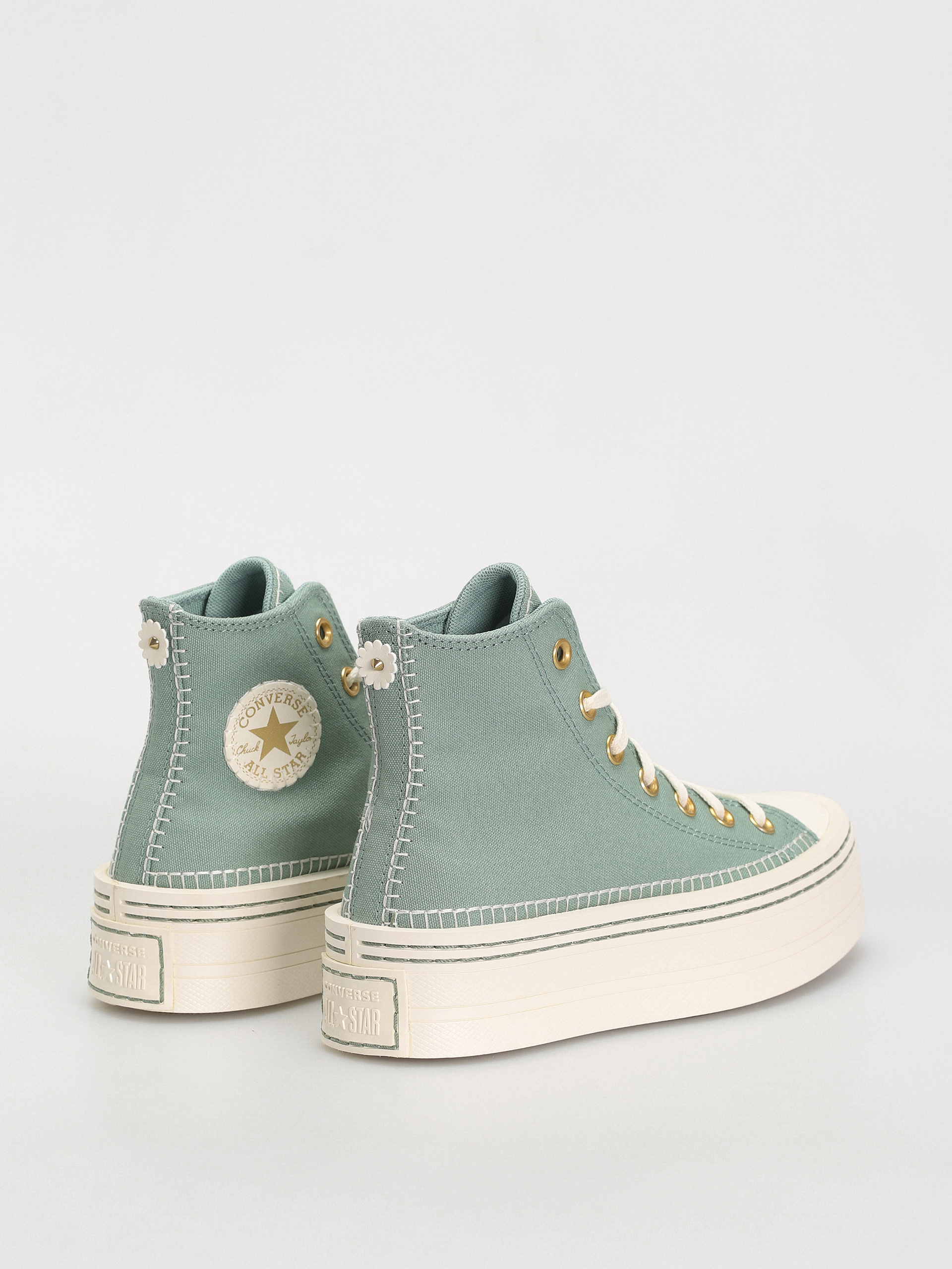 Converse Chuck Taylor All Star Modern Lift Hi Wmn Tornacipők (apple green)