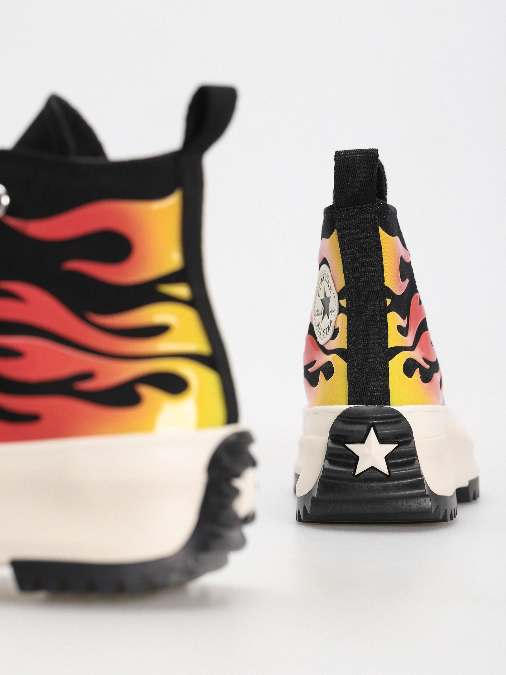 Converse Run Star Hike Hi Cipők (flames/black)