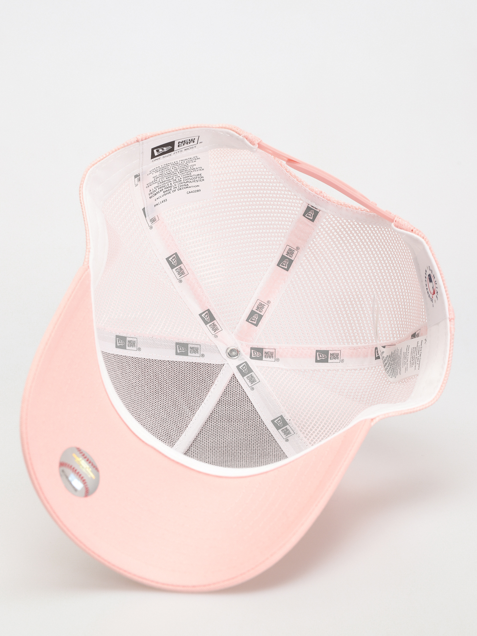 Baseball sapka New Era Metallic Trucker Los Angeles Dodgers Wmn (pink)