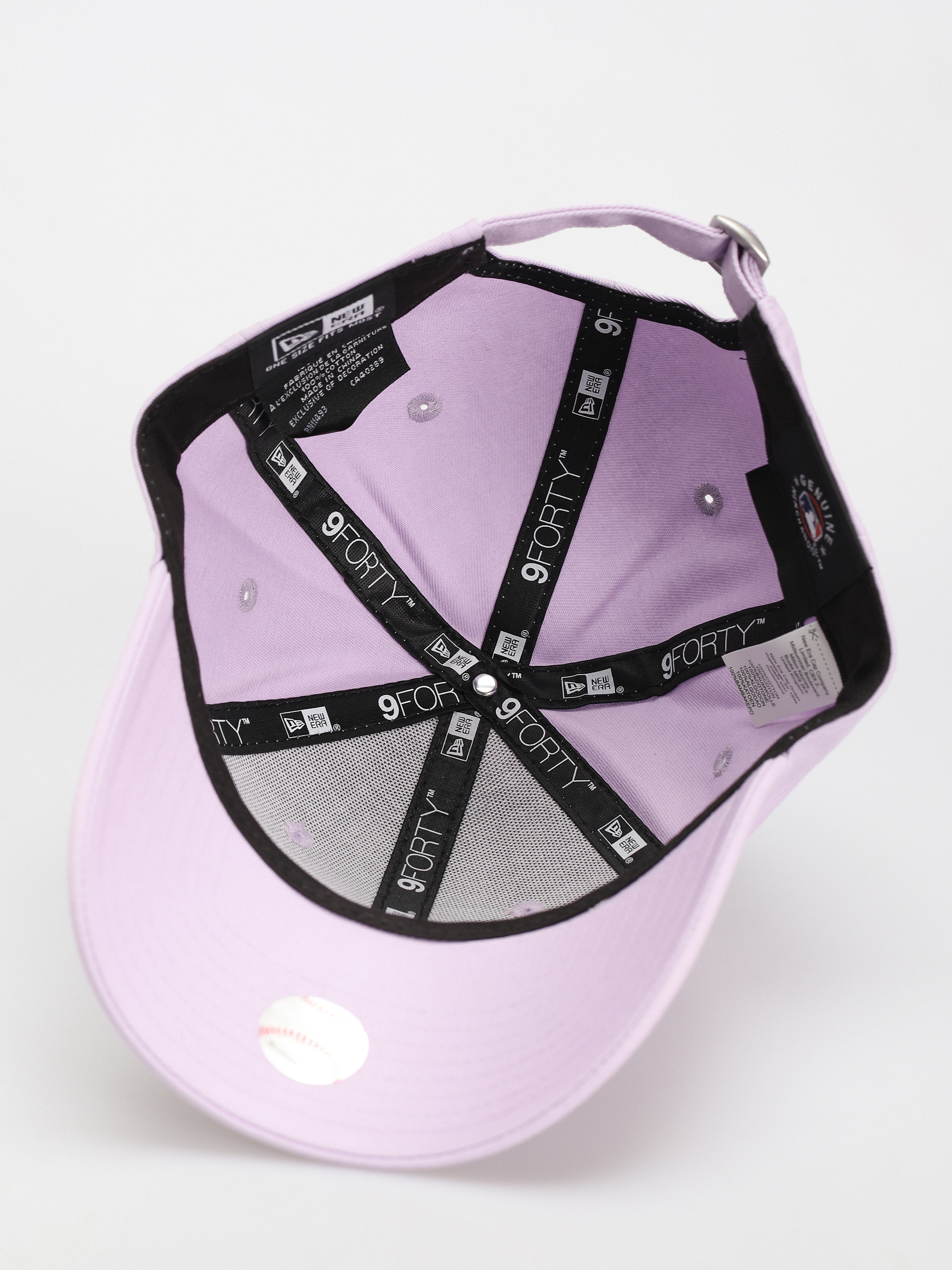 Baseball sapka New Era Metallic Logo 9Forty New York Yankees Wmn (lavender)