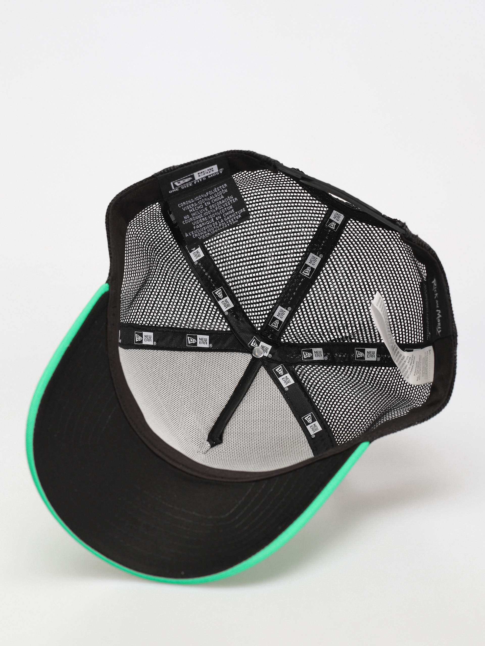 Baseball sapka New Era Character Trucker Rick And Morty (green/black)
