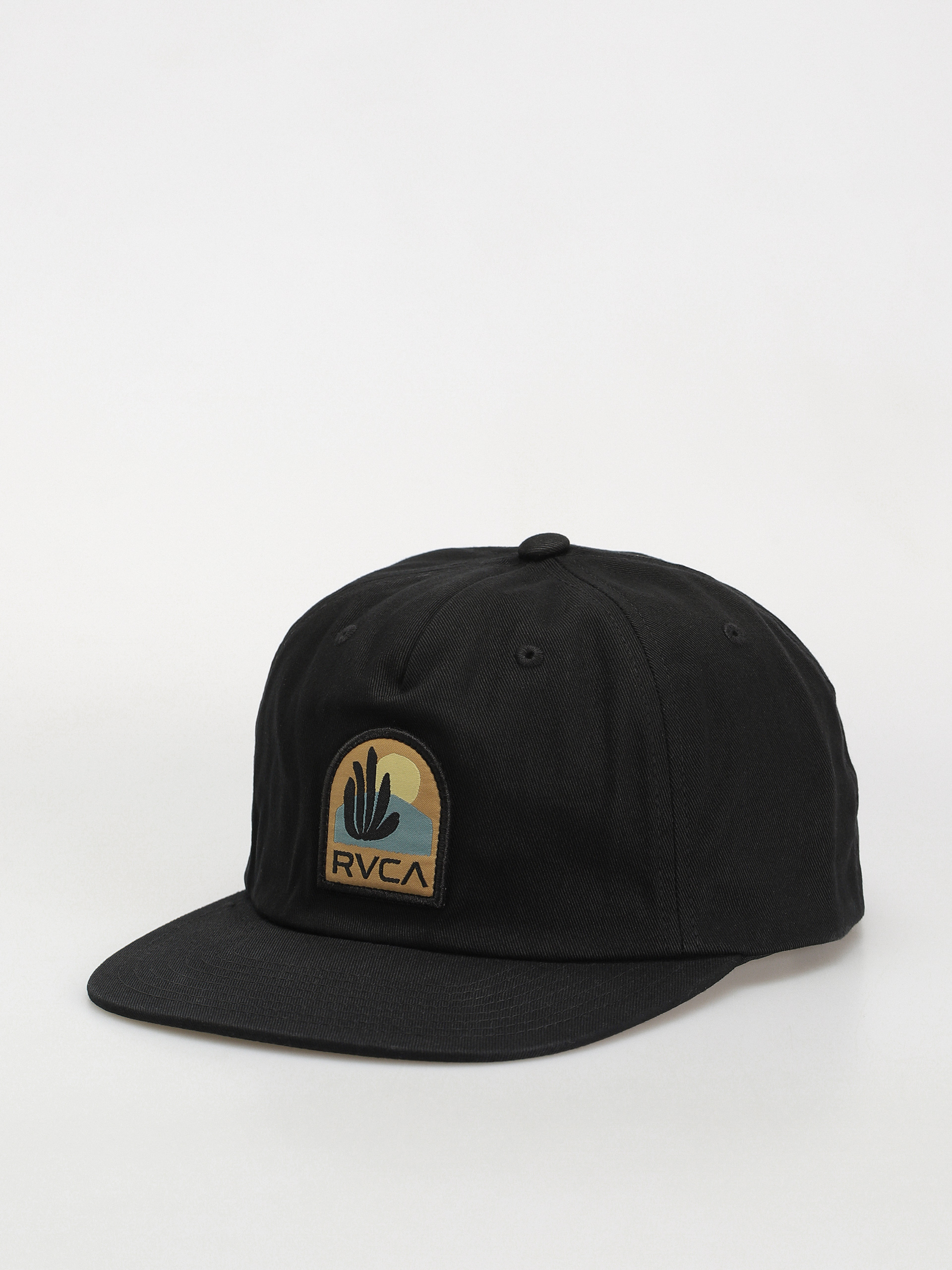 RVCA Paper Cuts Snapback Baseball sapka (black)