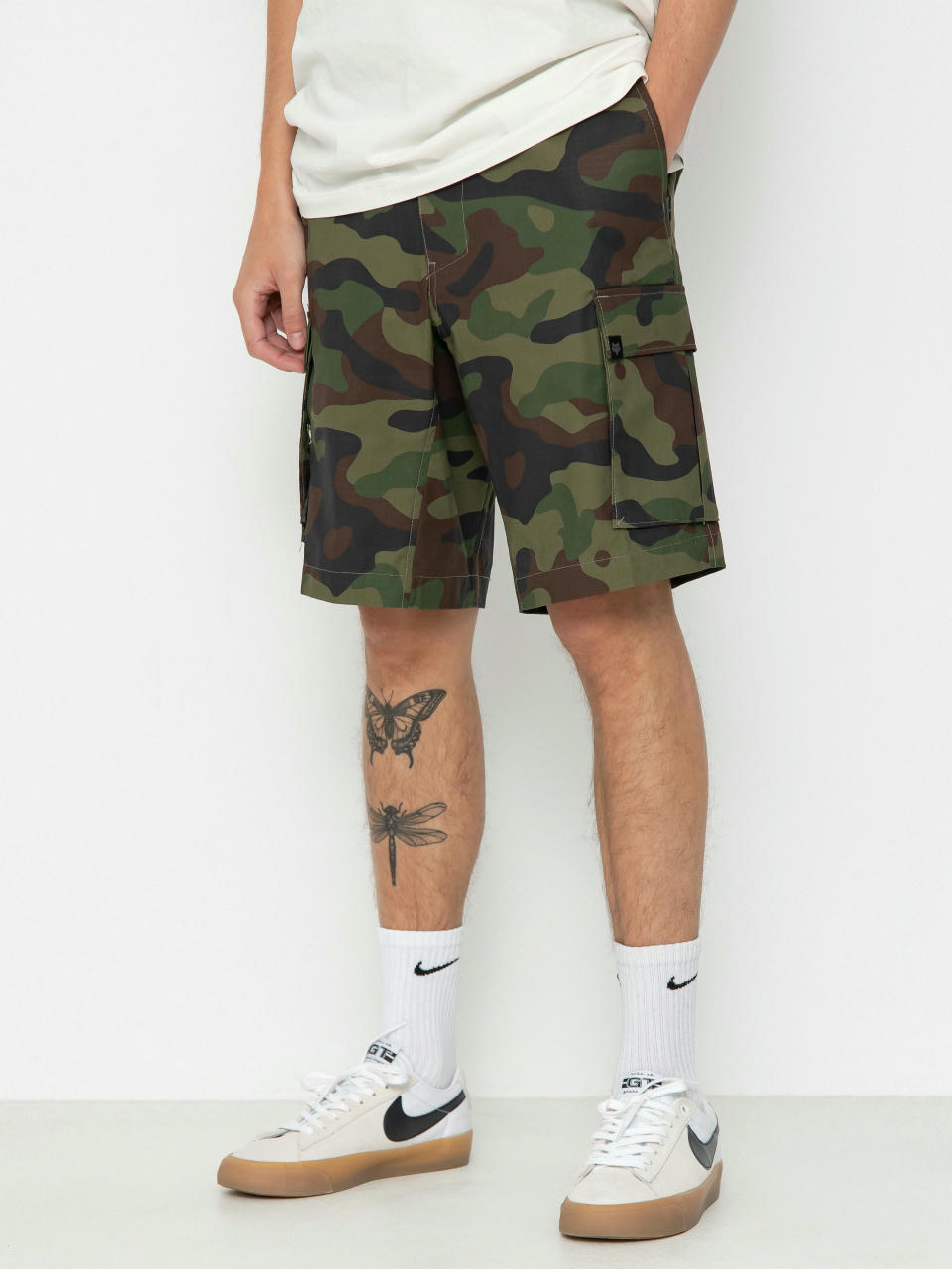 Rövidnadrág Fox Slambozo Camo Short 3.0 (green camo)