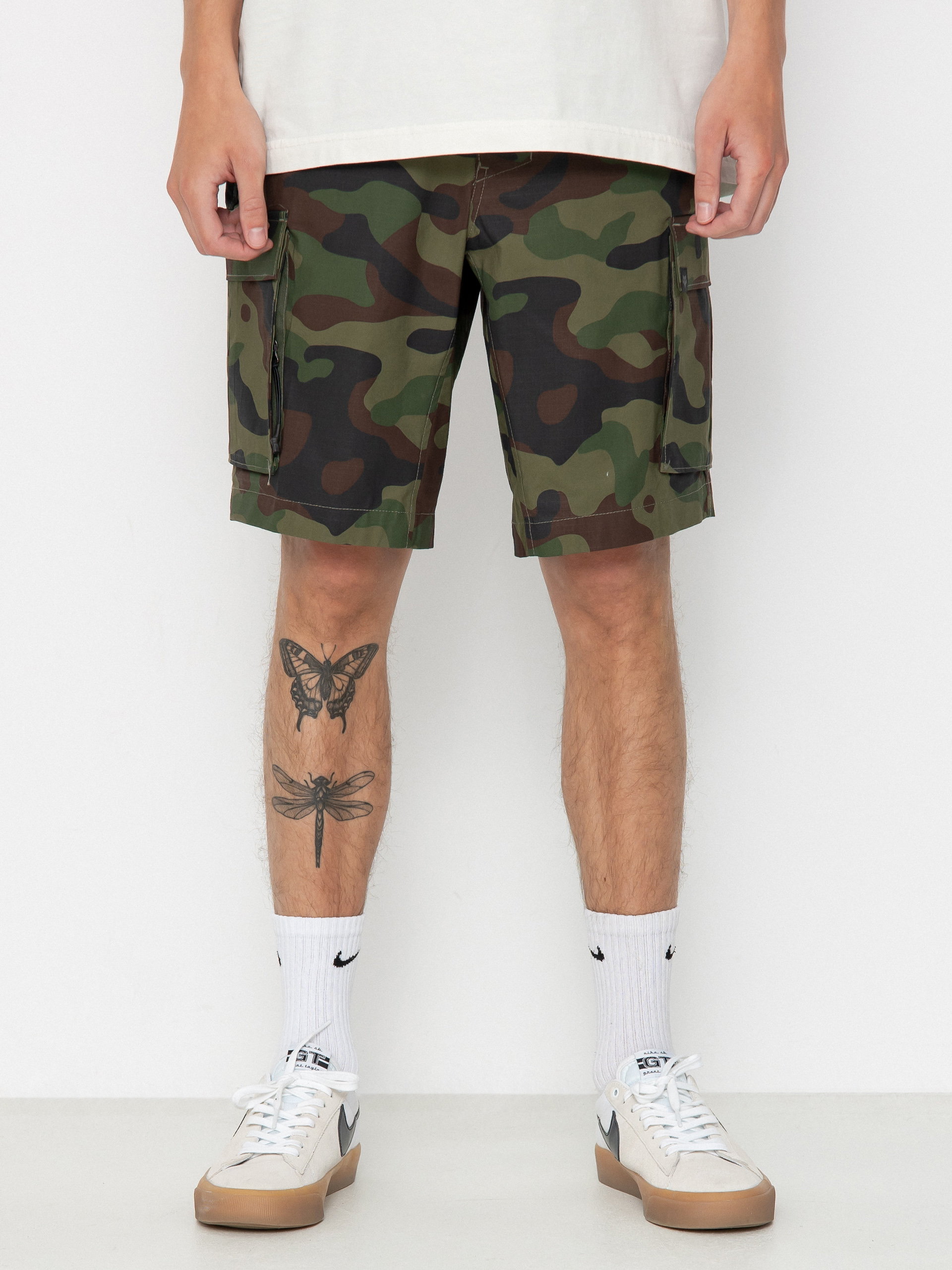 Rövidnadrág Fox Slambozo Camo Short 3.0 (green camo)