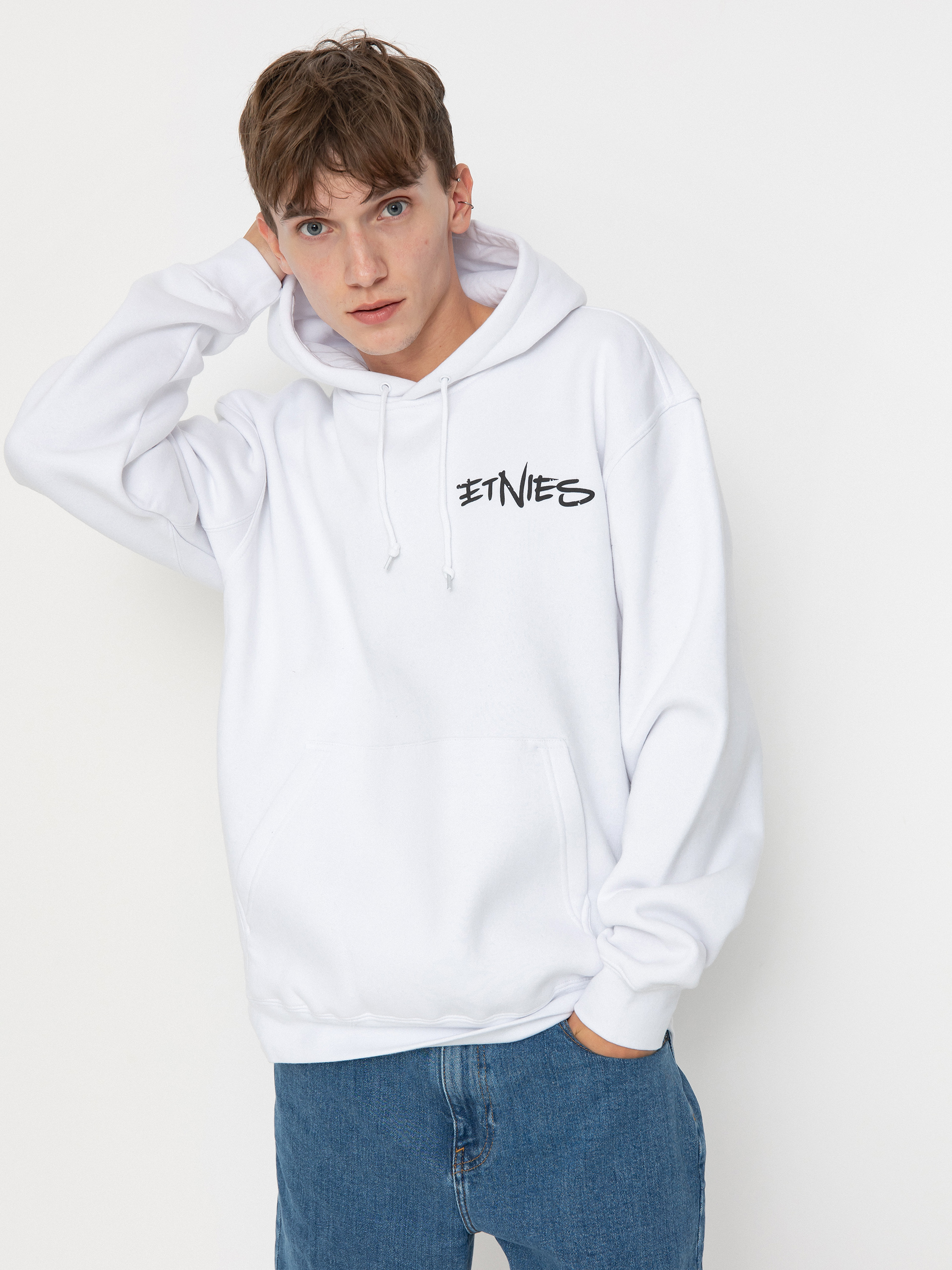 Etnies Rp Woods HD Kapucnis pulóver (white)