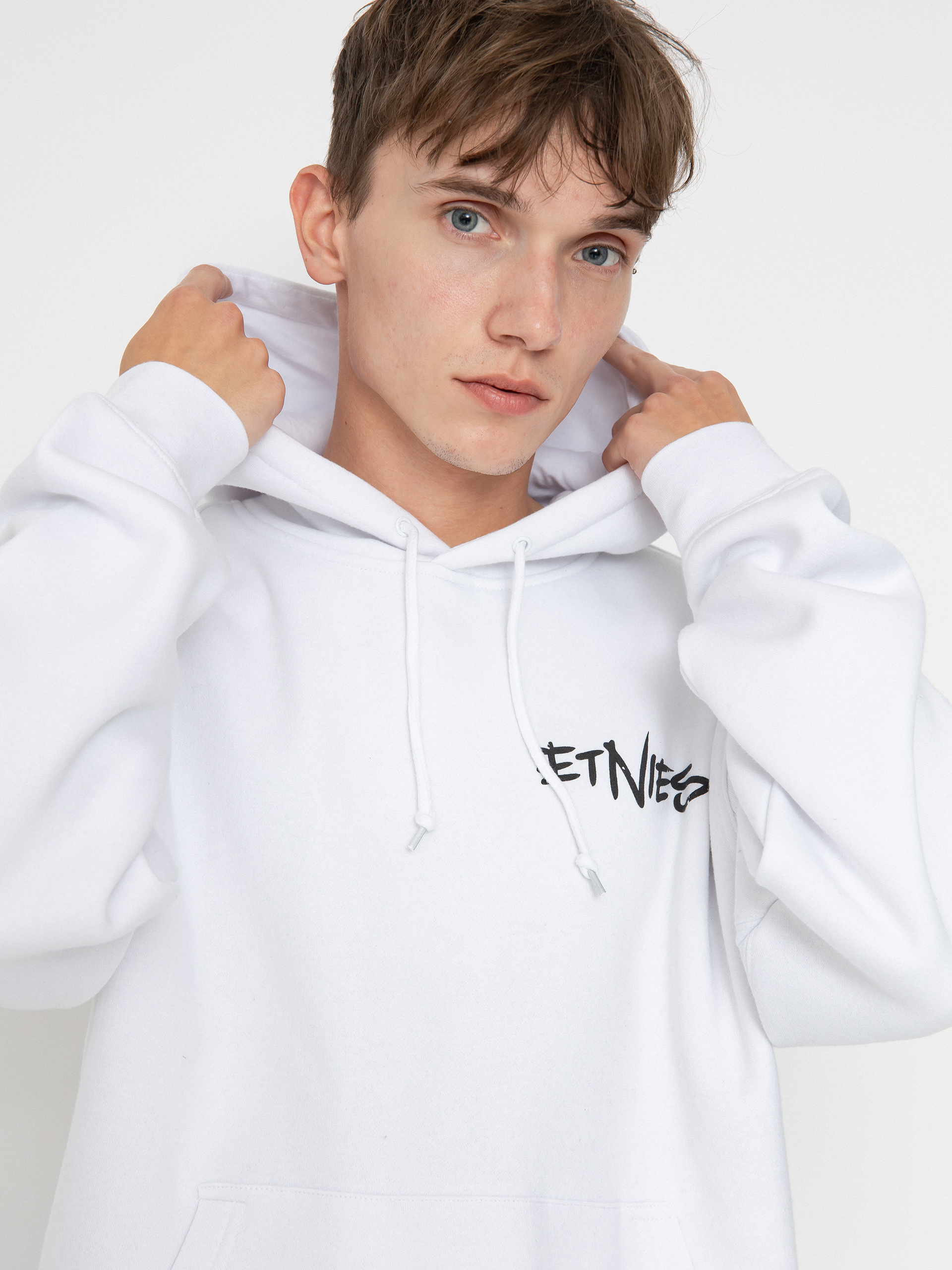Etnies Rp Woods HD Kapucnis pulóver (white)