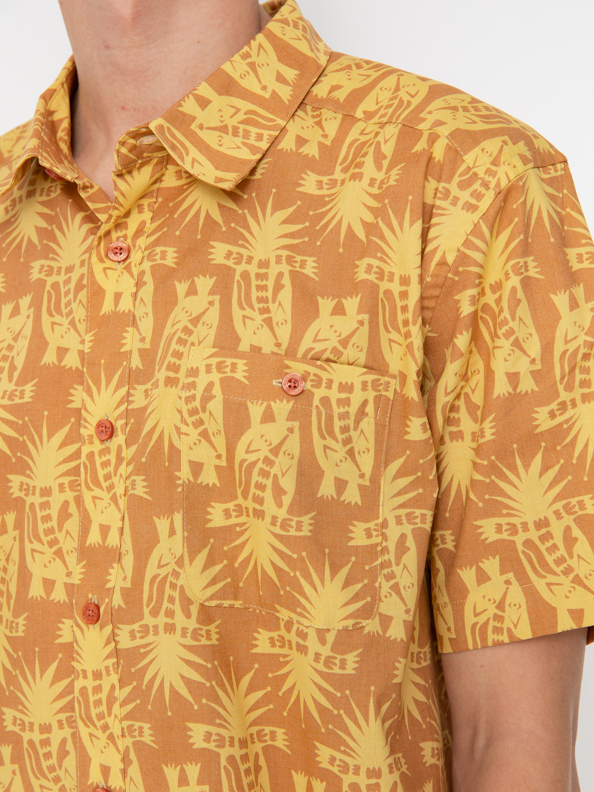 Ing Patagonia Go To Shirt (skunks sienna clay)