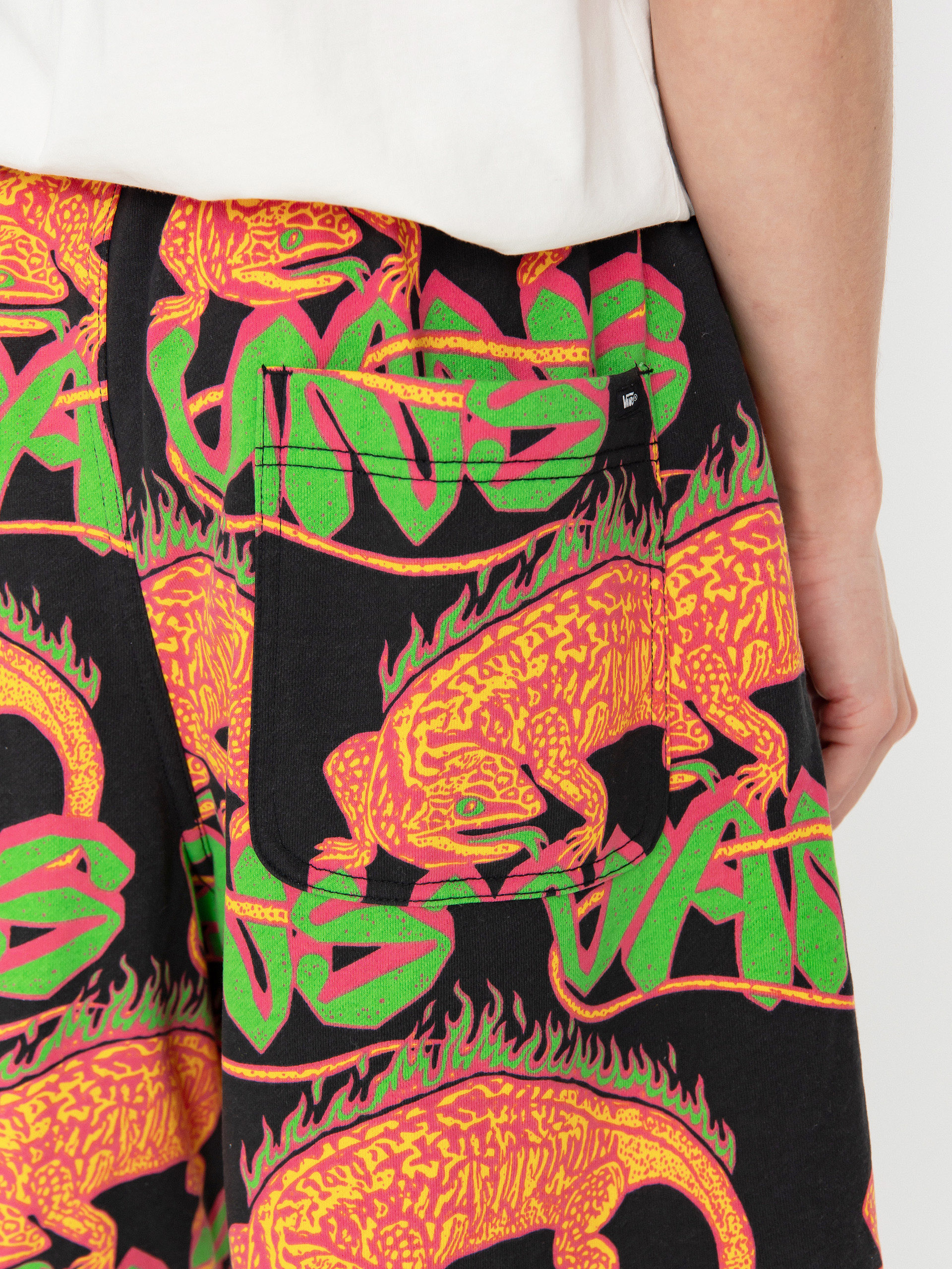 Vans Chameleon Loose Fleece Rövidnadrág (black)