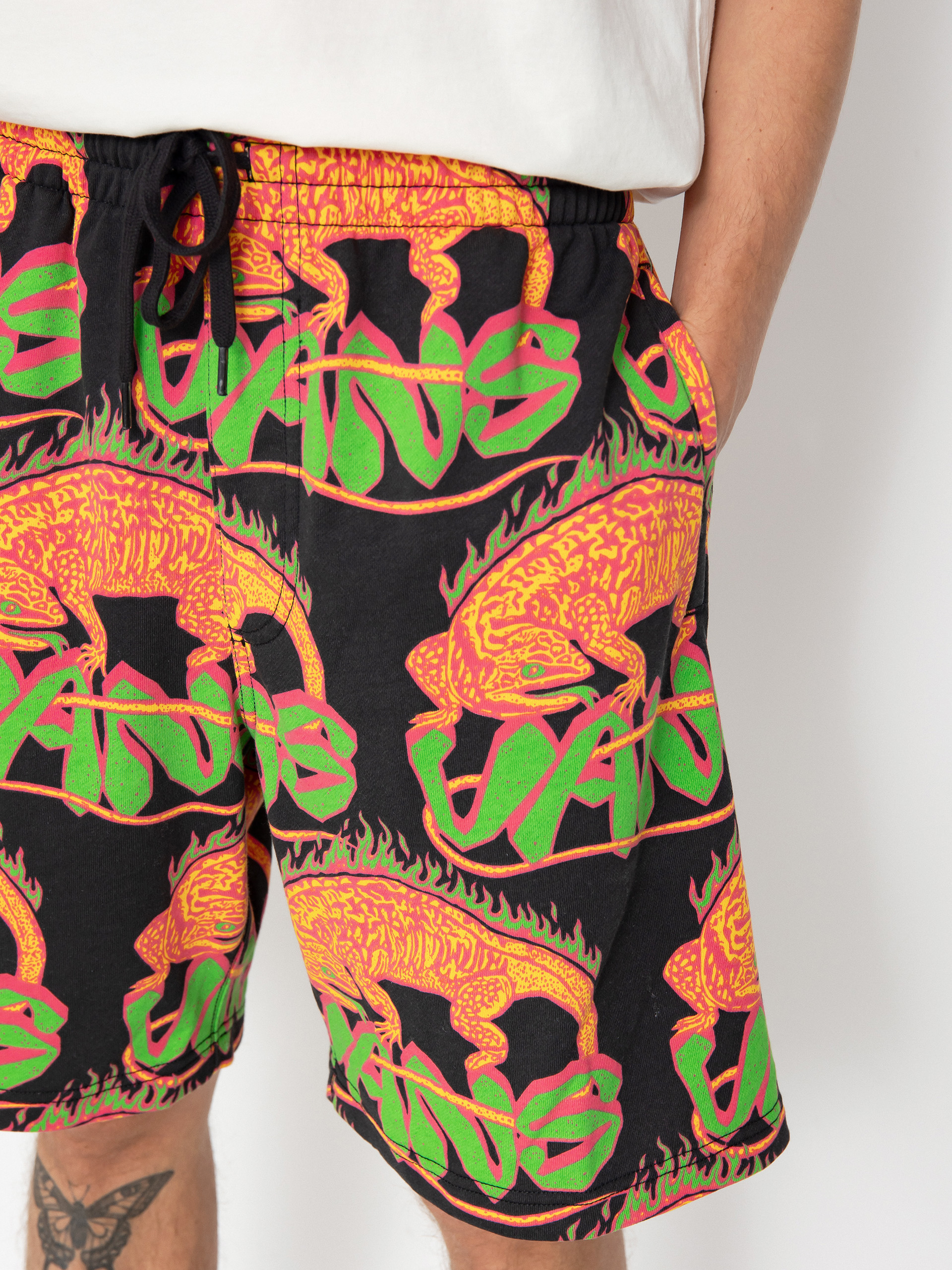 Vans Chameleon Loose Fleece Rövidnadrág (black)