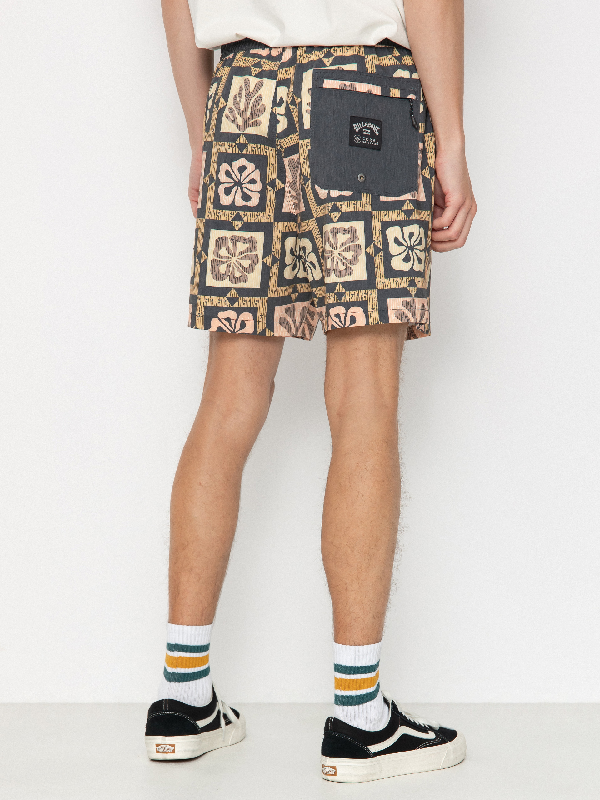 Billabong Tiki Reef Layback Boardshort (sunset)