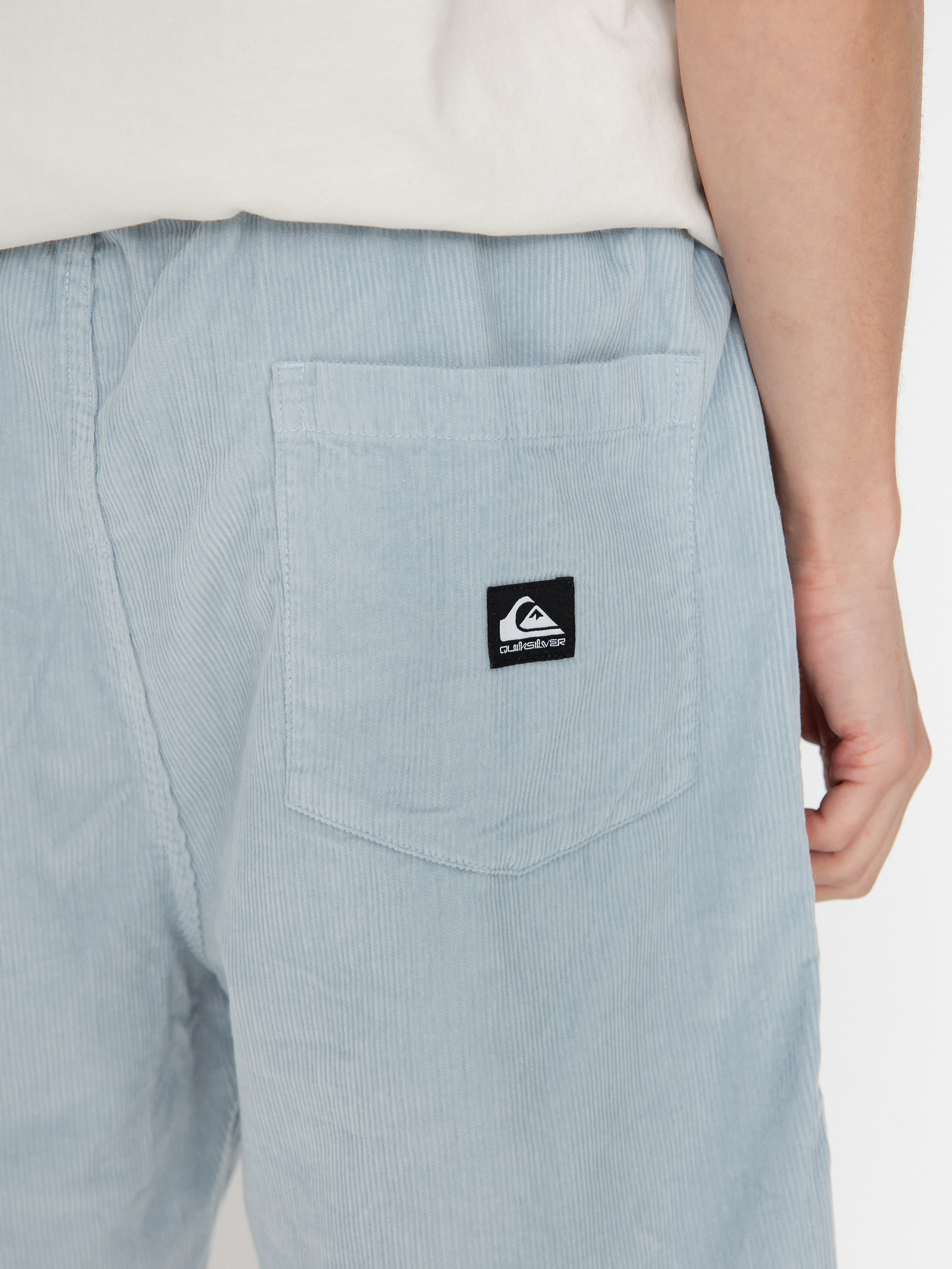 Quiksilver Taxer Cord Rövidnadrág (blue fog)