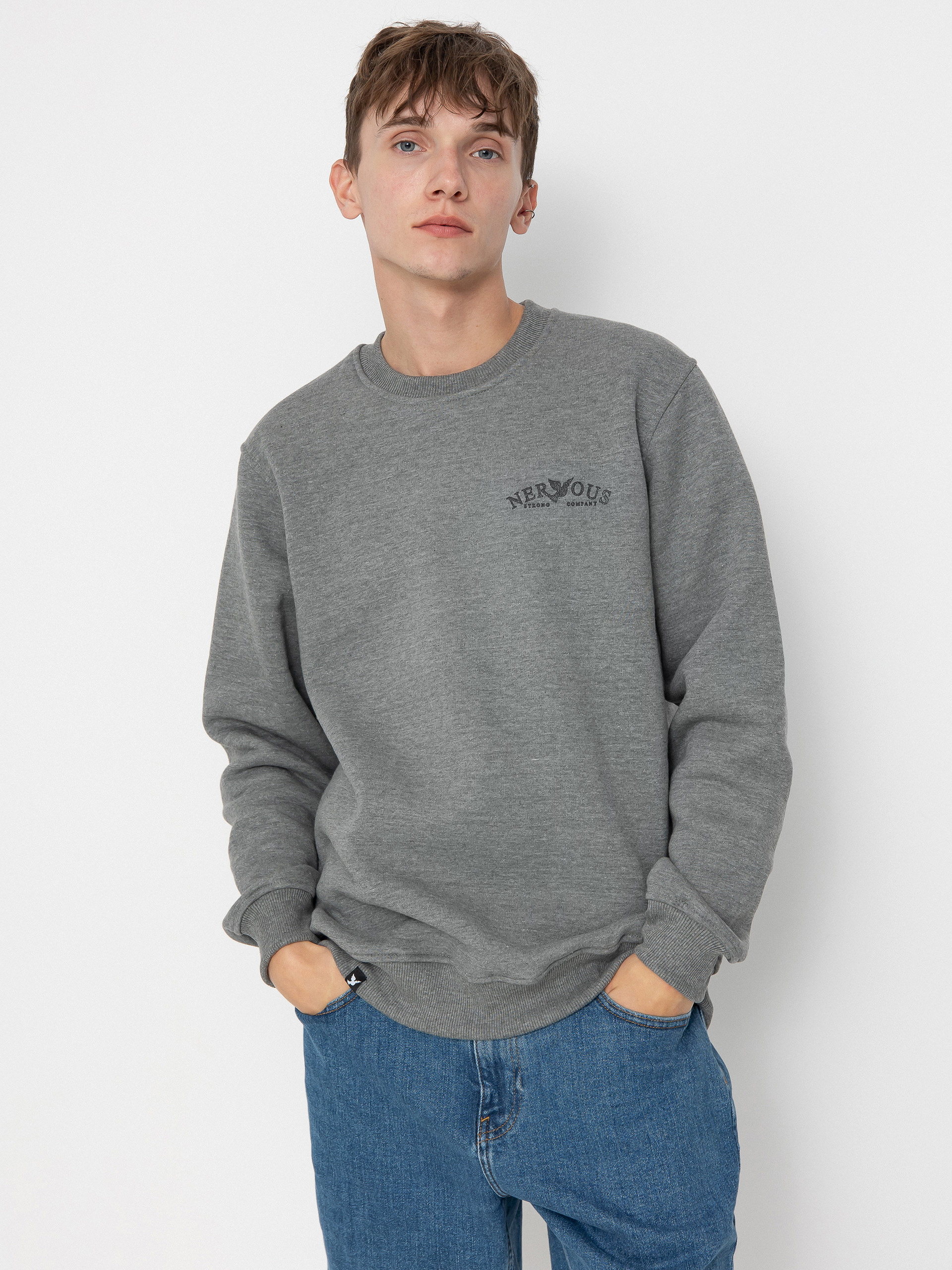 Pulóver Nervous Small Classic Arc (grey)