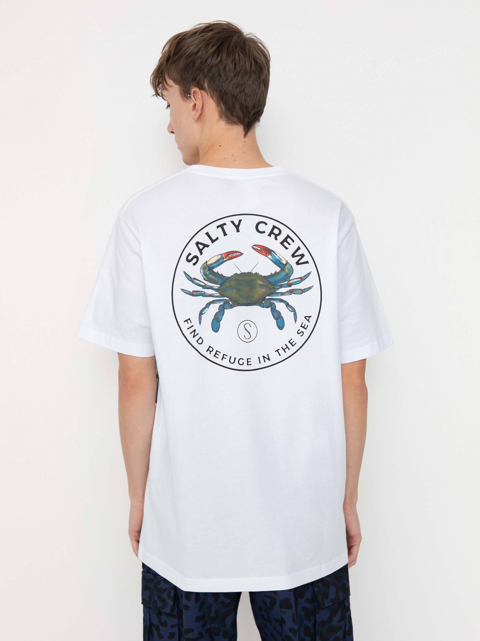 Salty Crew Blue Crabber Premium Póló (white)