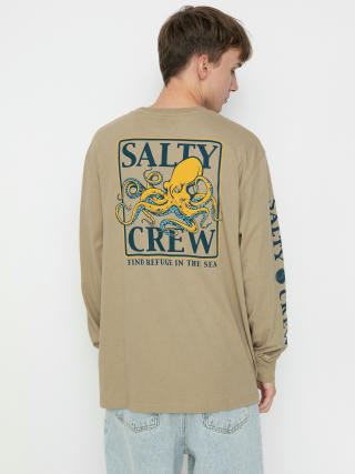 Salty Crew Ink Slinger Standard Hosszú ujjú felső (khaki heather)