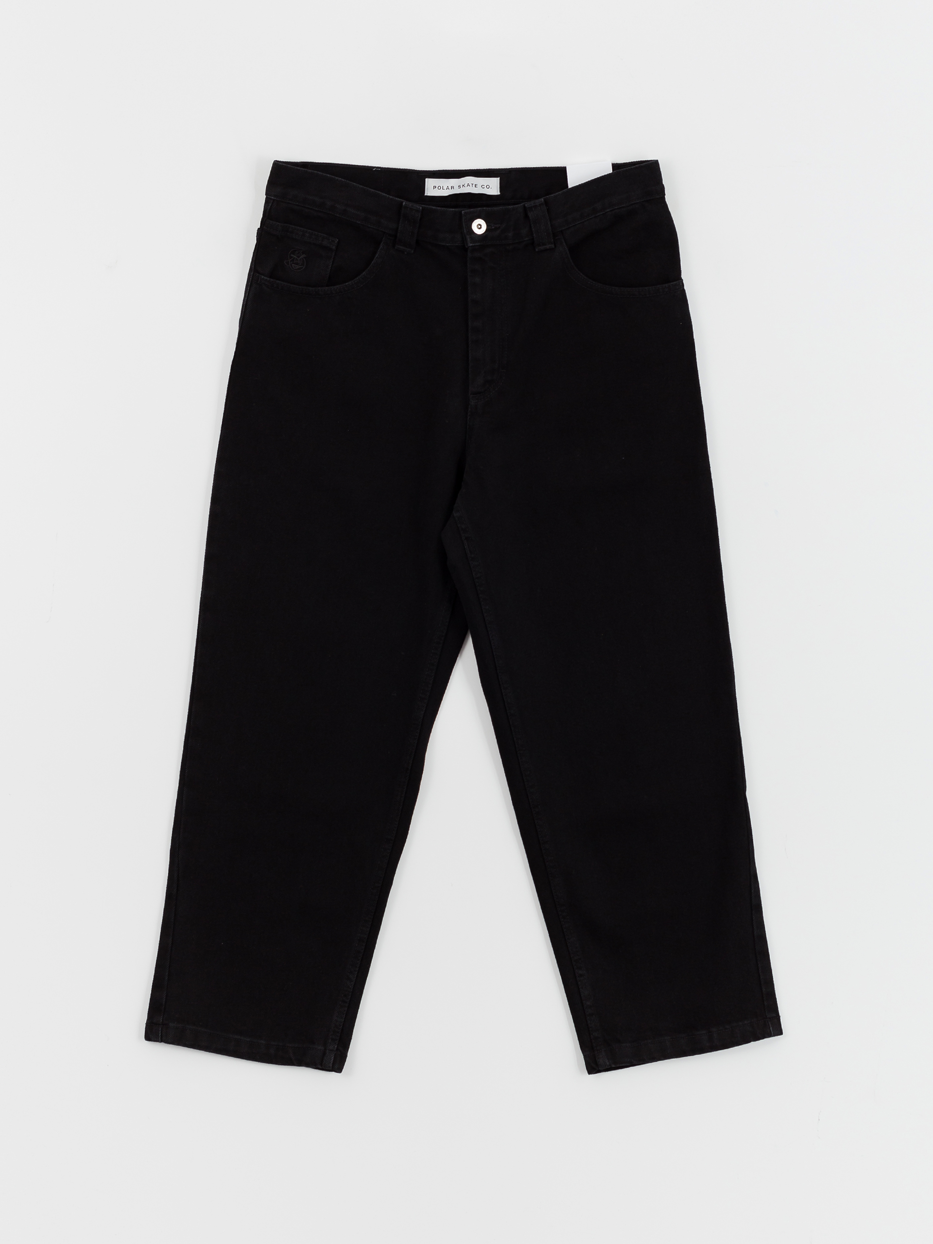 Polar Skate 93! Denim Kisnadrág (pitch black)