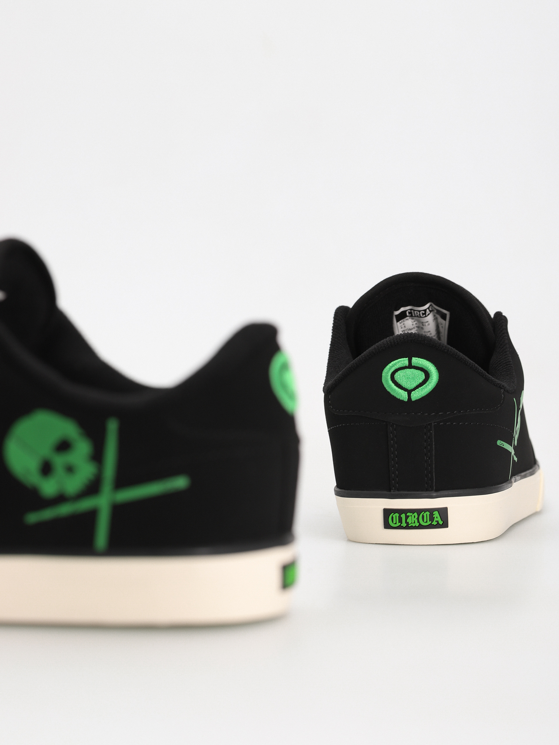 Circa Buckler Sk Cipők (black/fluo green)