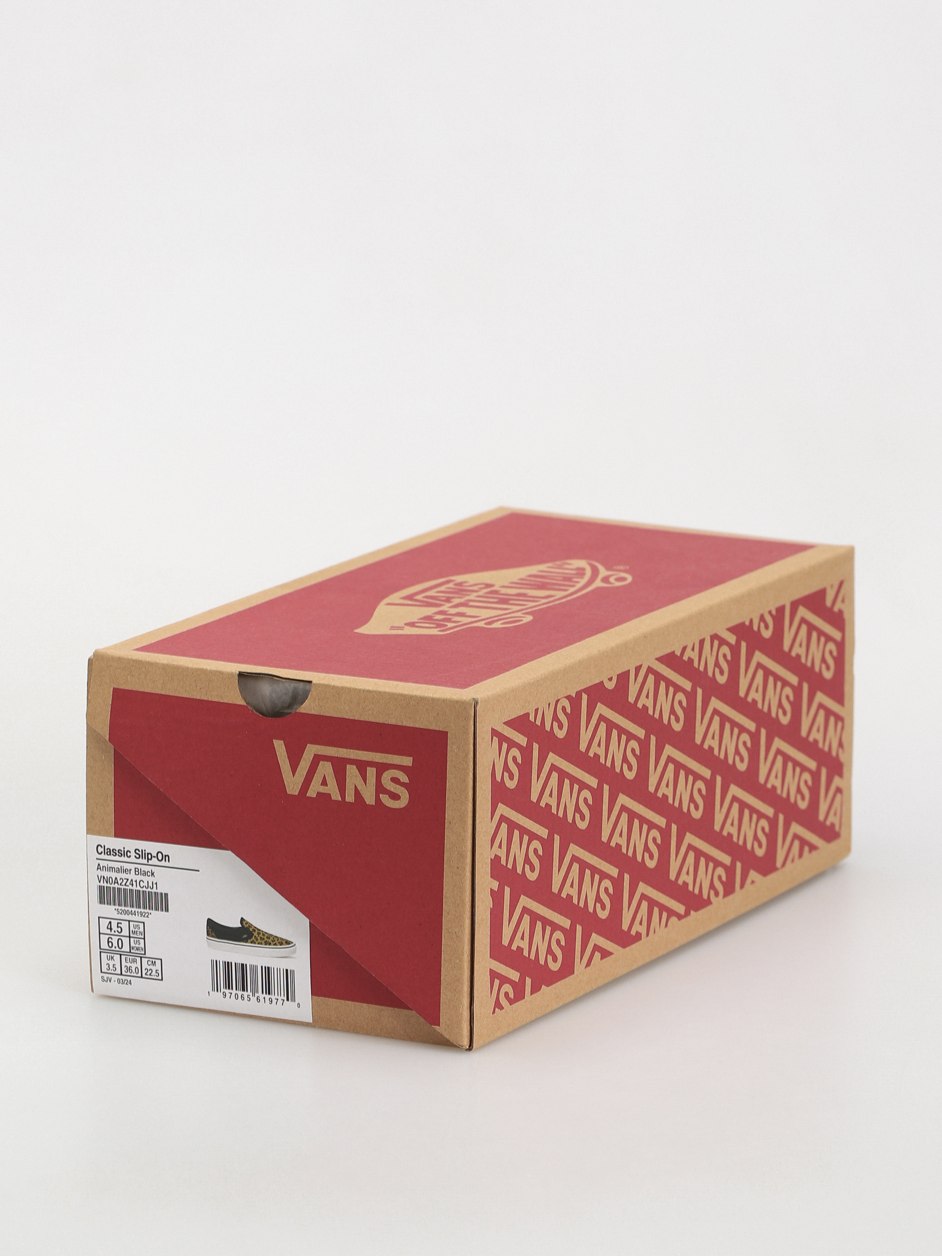 Vans Classic Slip On Cipők (animalier black)